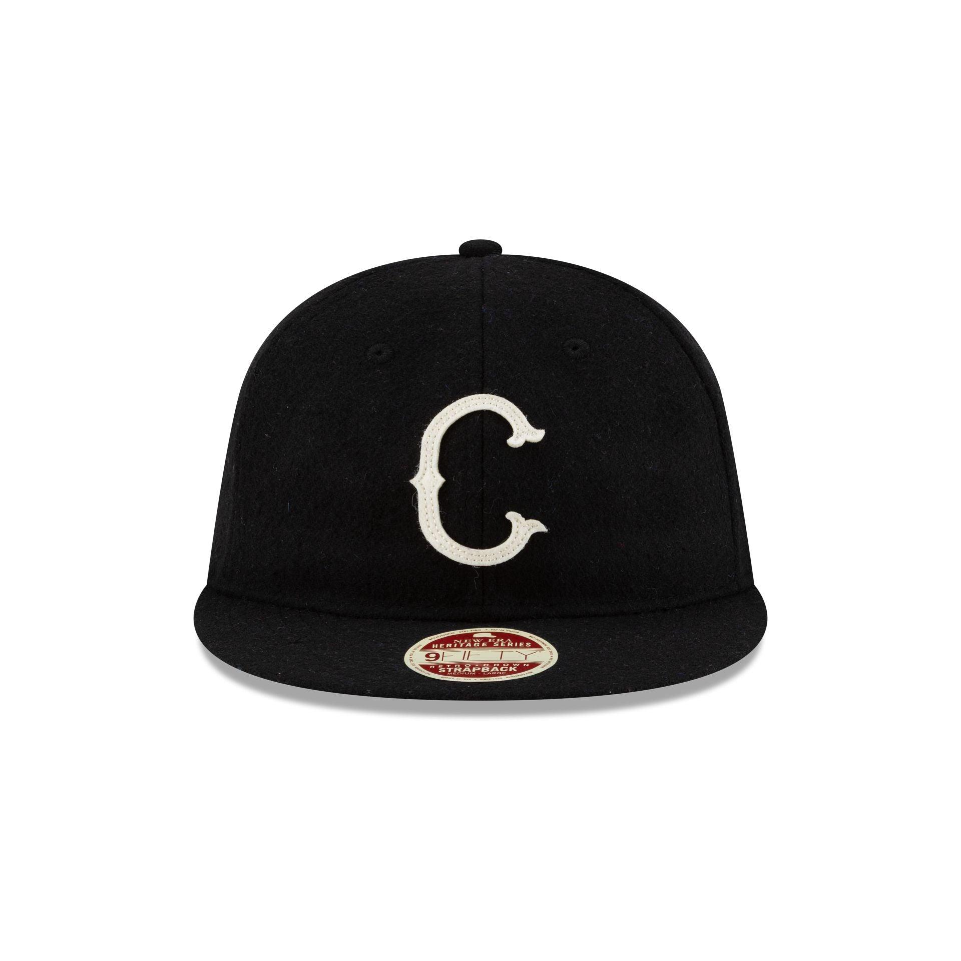 Cleveland Guardians Metallic Gold Logo 59FIFTY Fitted Hat Male Product Image