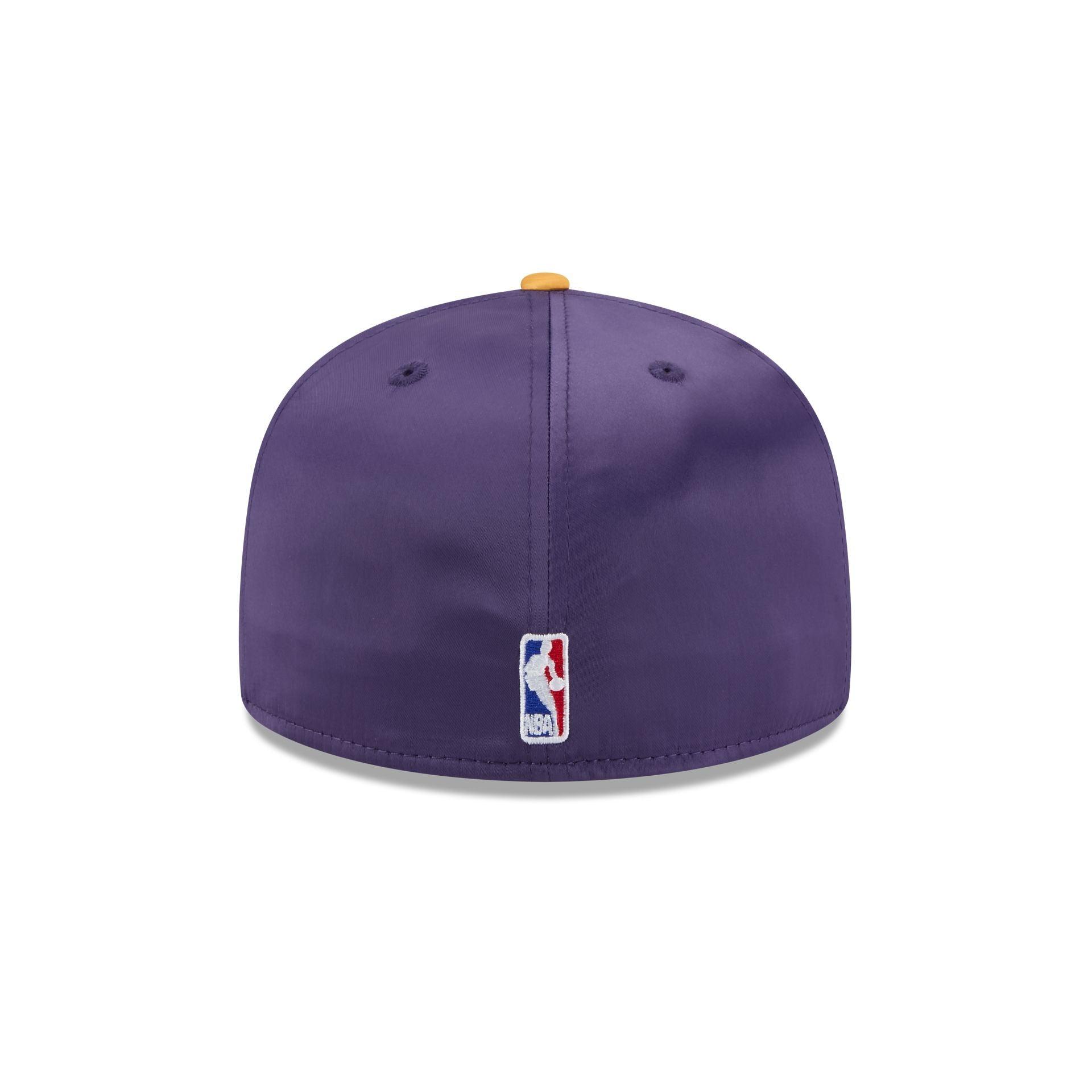 Los Angeles Lakers Spring Satin 59FIFTY Fitted Hat Male Product Image