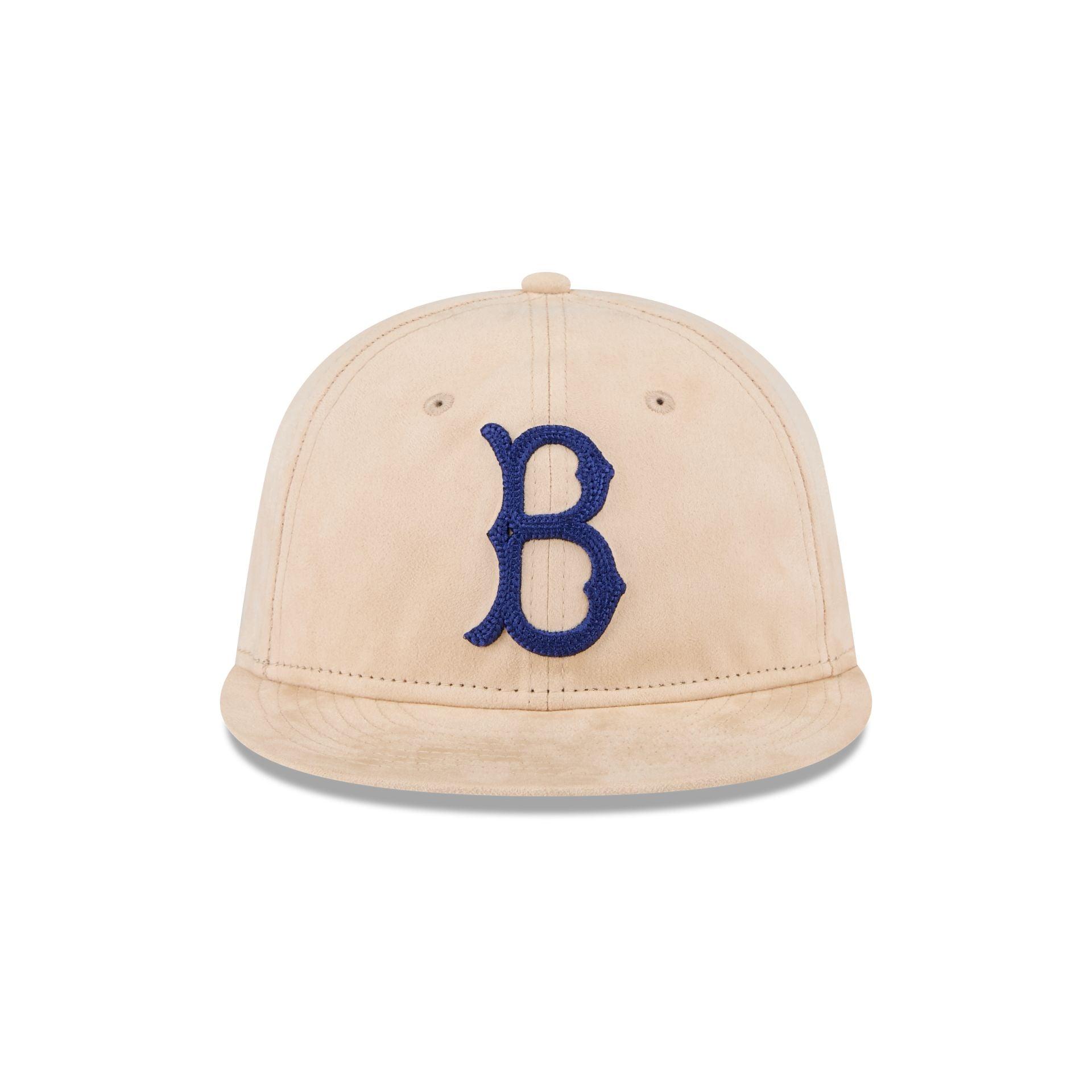 Brooklyn Dodgers Stone Suede Retro Crown 9FIFTY Snapback Hat Male Product Image
