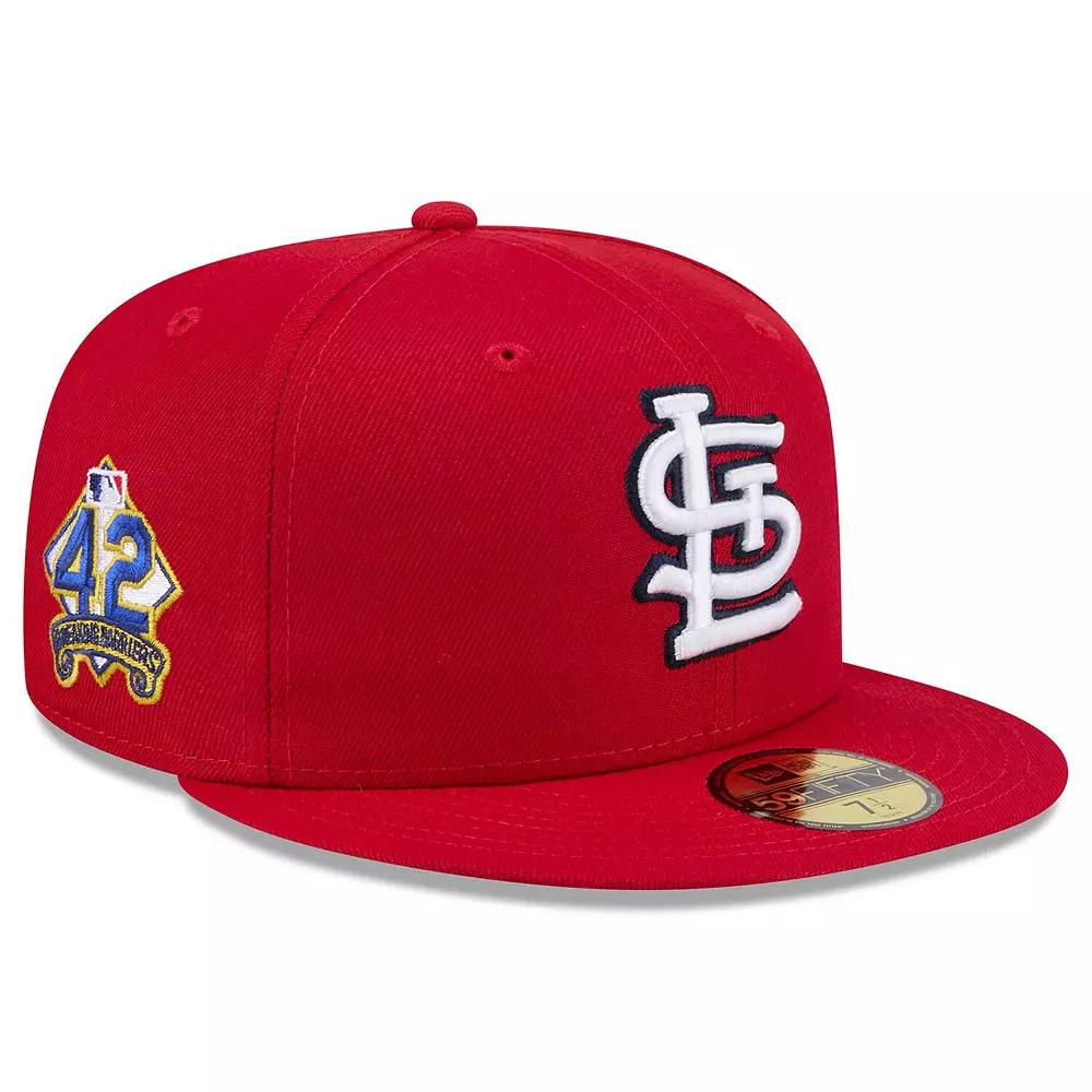 Mens New Era St. Louis Cardinals 2025 Jackie Robinson Day 59FIFTY Fitted Hat Product Image