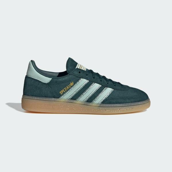 Womens adidas Handball Spezial Athletic Shoe - Lucid / Glow Blue / Gum Product Image