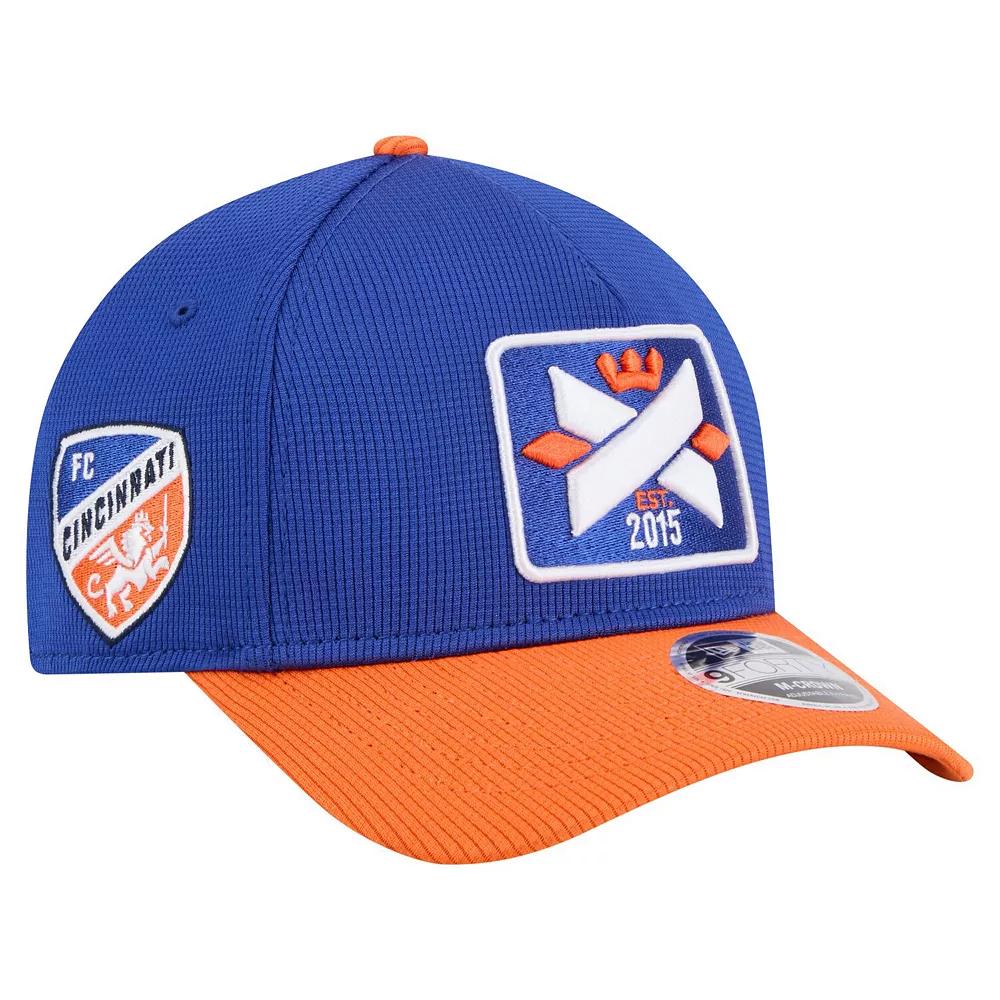 Men's New Era Royal FC Cincinnati 2025 Jersey Hook 9FORTY M-Crown Adjustable Hat, Fcc Blue Product Image
