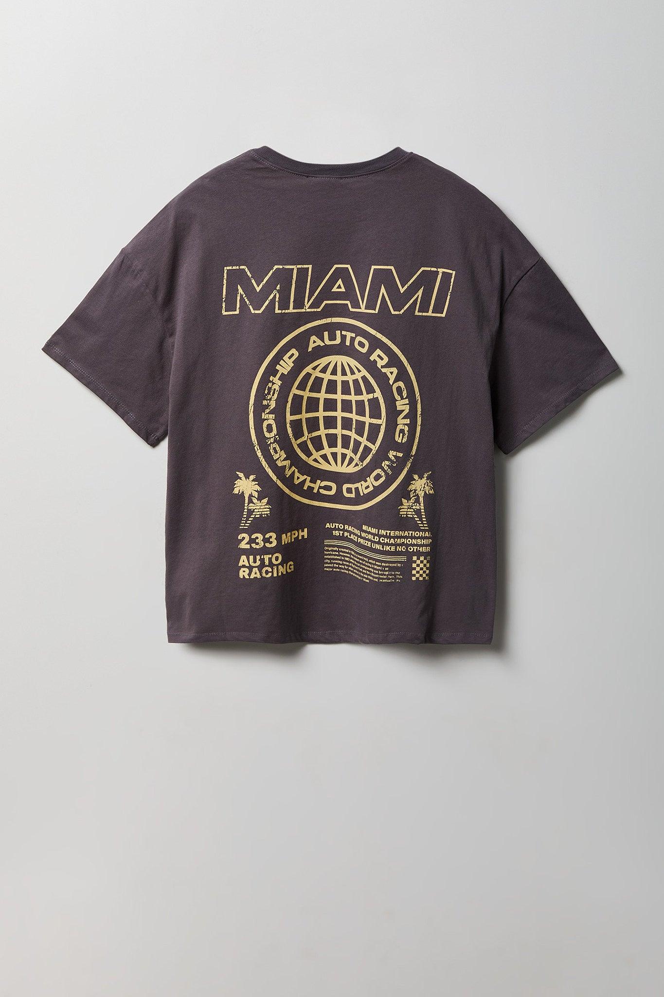 Luxe Heavy Cotton Graphic Oversized T-Shirt Female Product Image