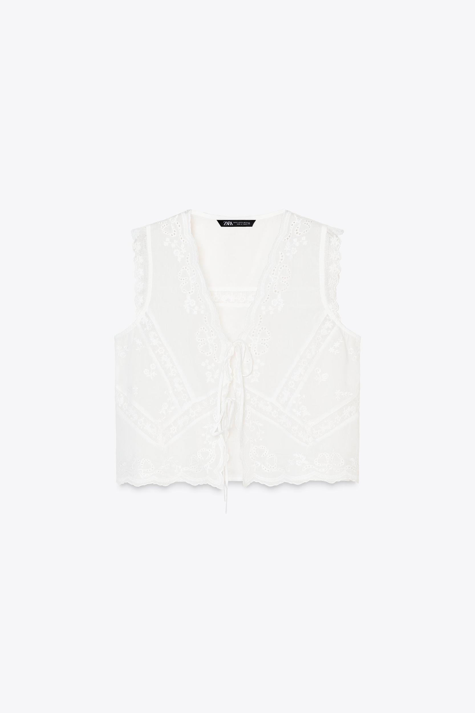 EMBROIDERED TOP Product Image