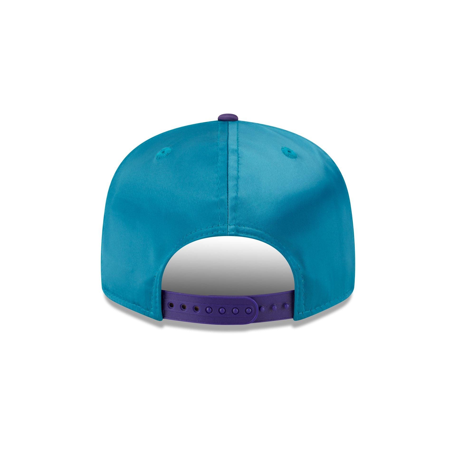 Charlotte Hornets Satin Pin 9FIFTY Snapback Hat Male Product Image