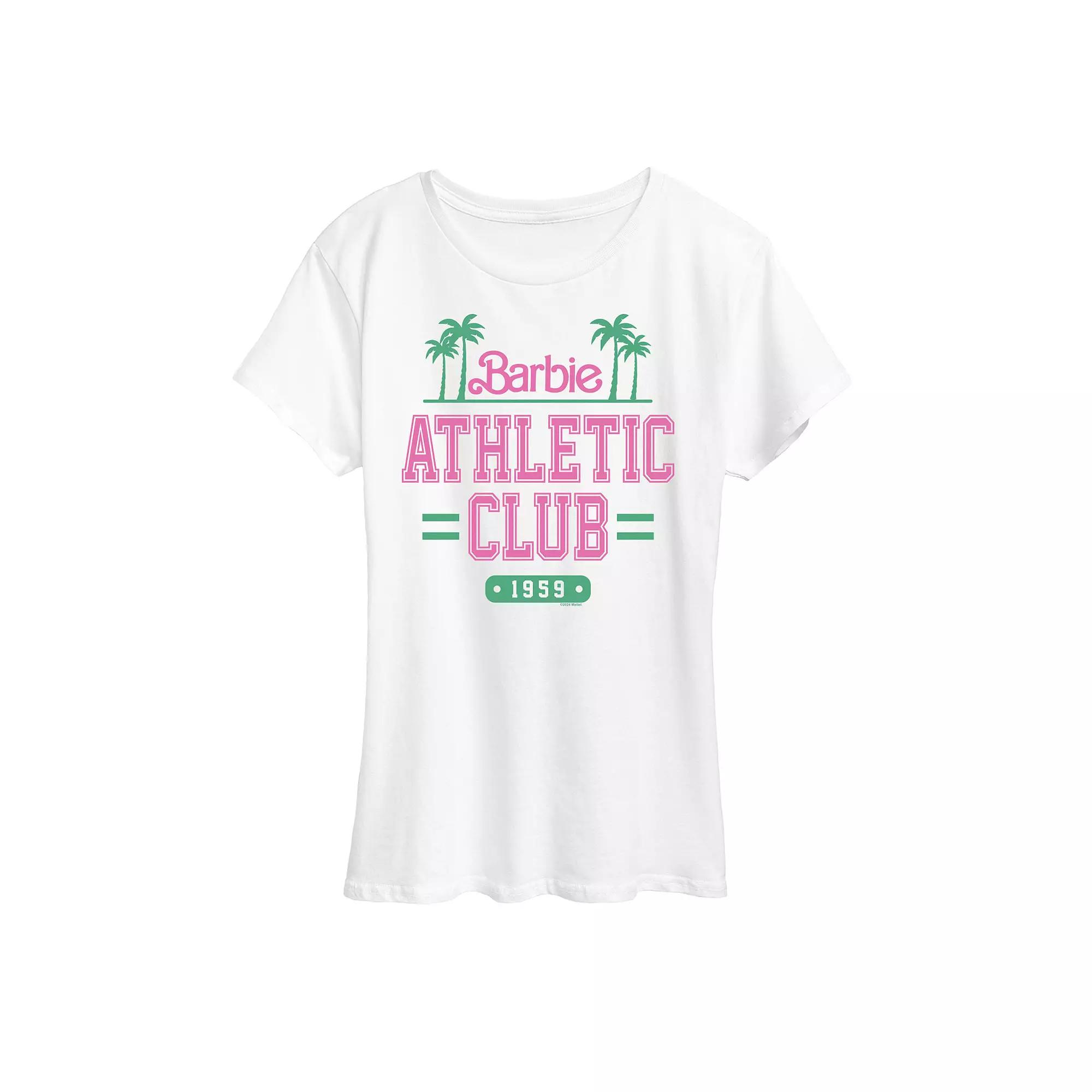 Women's Barbie® Athletic Club Graphic Tee,  Product Image