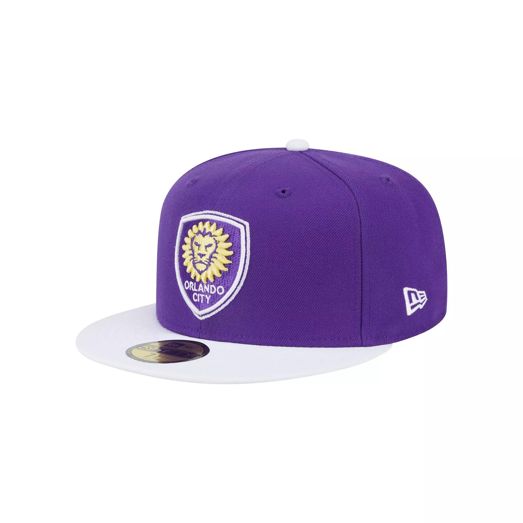 Men's New Era  Purple Orlando City SC 2025 Kickoff 59FIFTY Fitted Hat, Size: 7 1/8, Orf Purple Product Image
