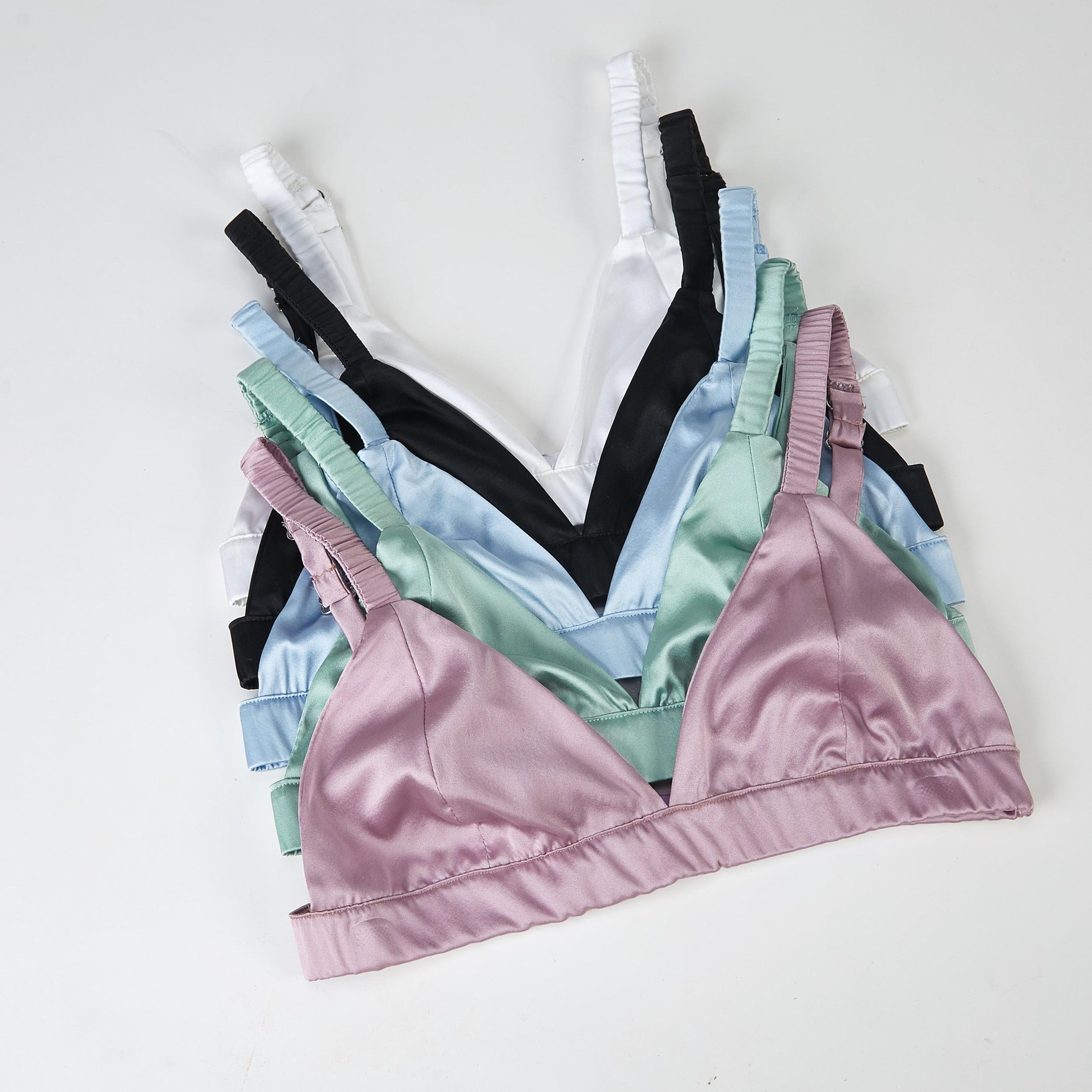 Black Pure Mulberry Silk Bikini Panties | Mid Waist | 22 Momme | Float Collection Product Image