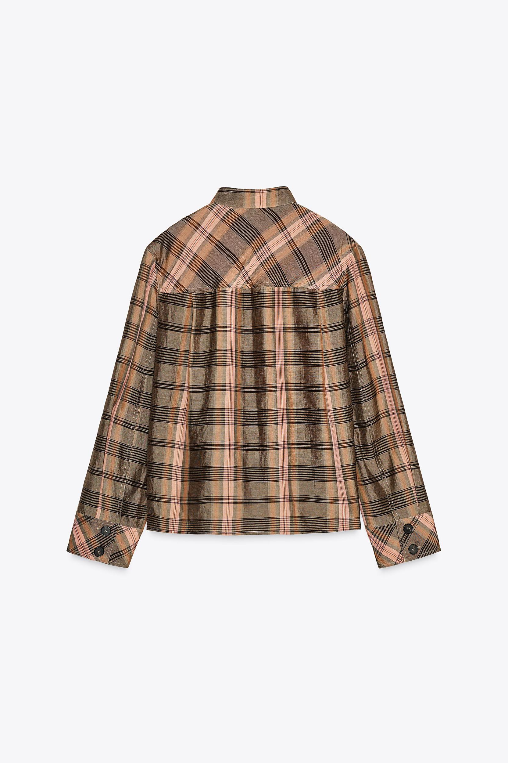 ZW COLLECTION OVERSIZED CHECK OVERSHIRT Product Image