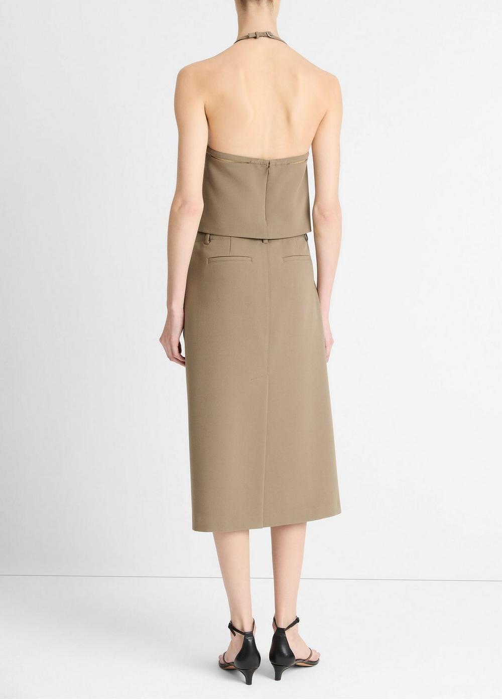 Belted Pencil Skirt Product Image