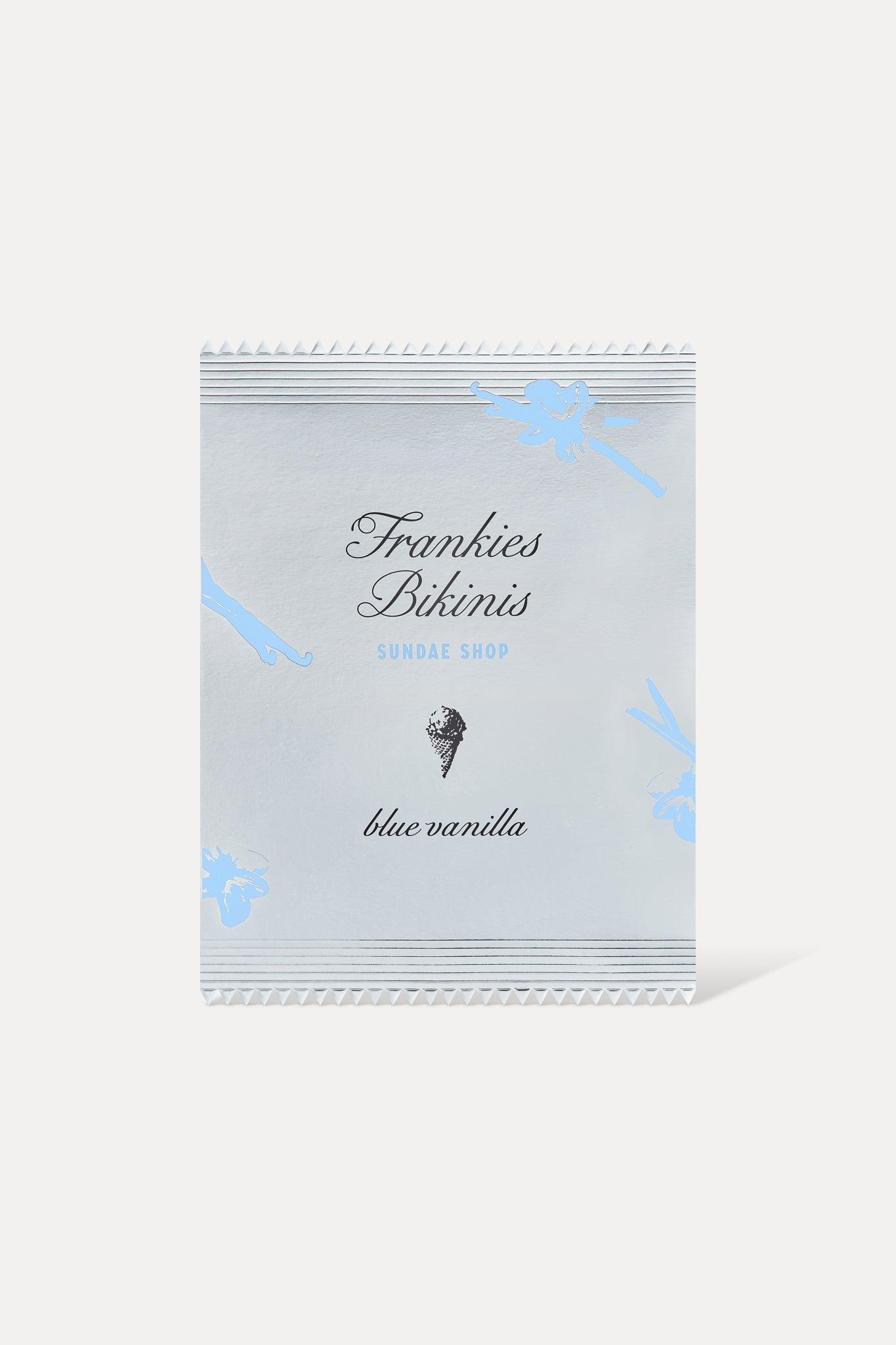 Full Moon Micro Bikini Bottom - Blue Vanilla Product Image