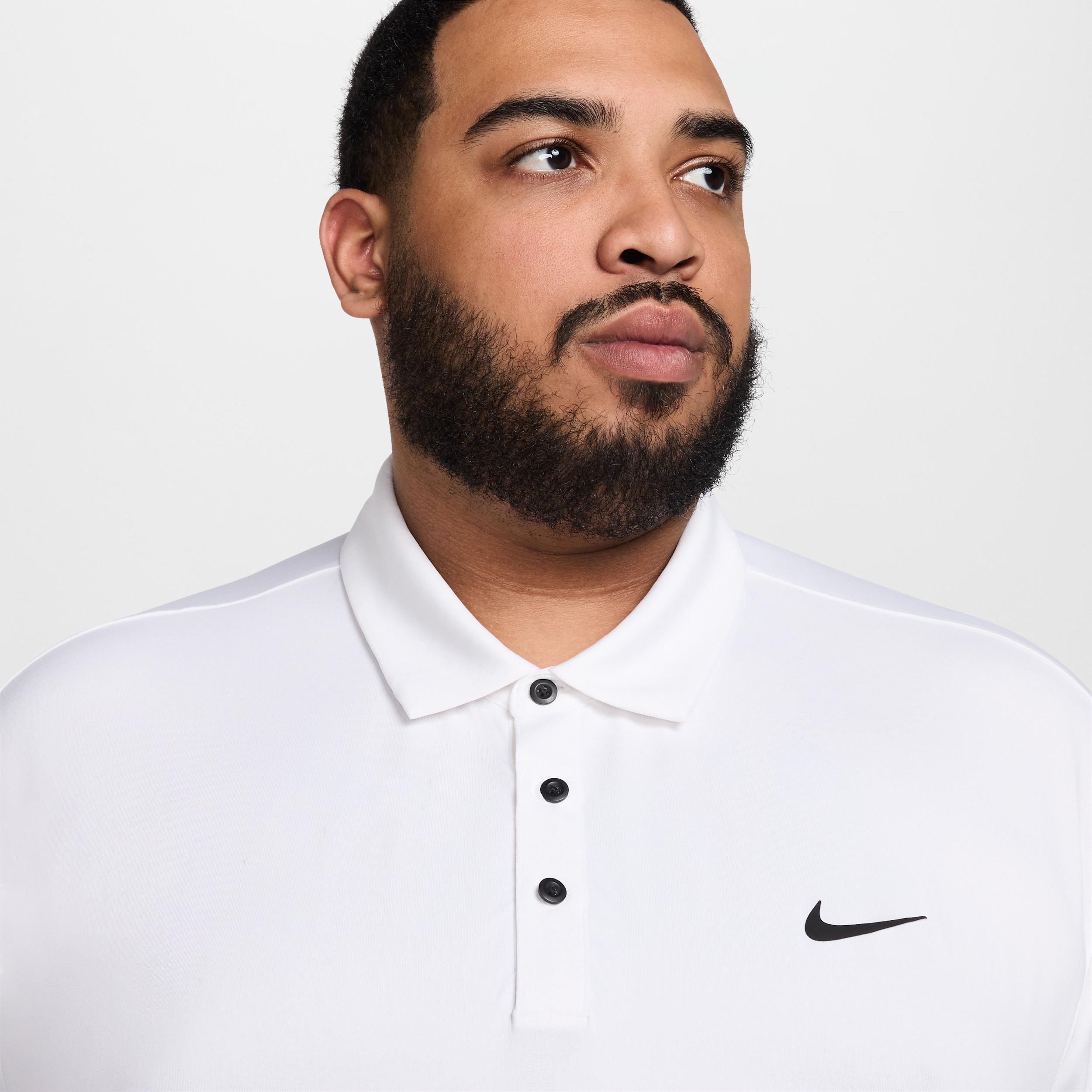 Nike Mens Tour Dri-FIT Solid Golf Polo | FZ7481-100 Product Image