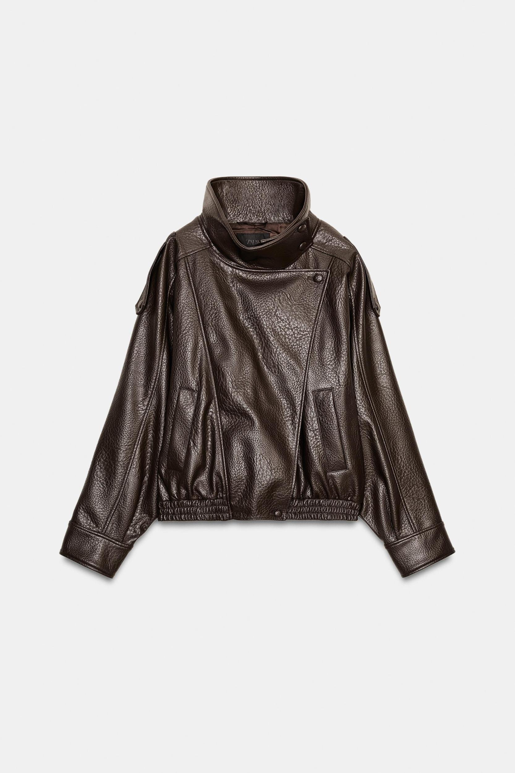 FAUX LEATHER JACKET Product Image