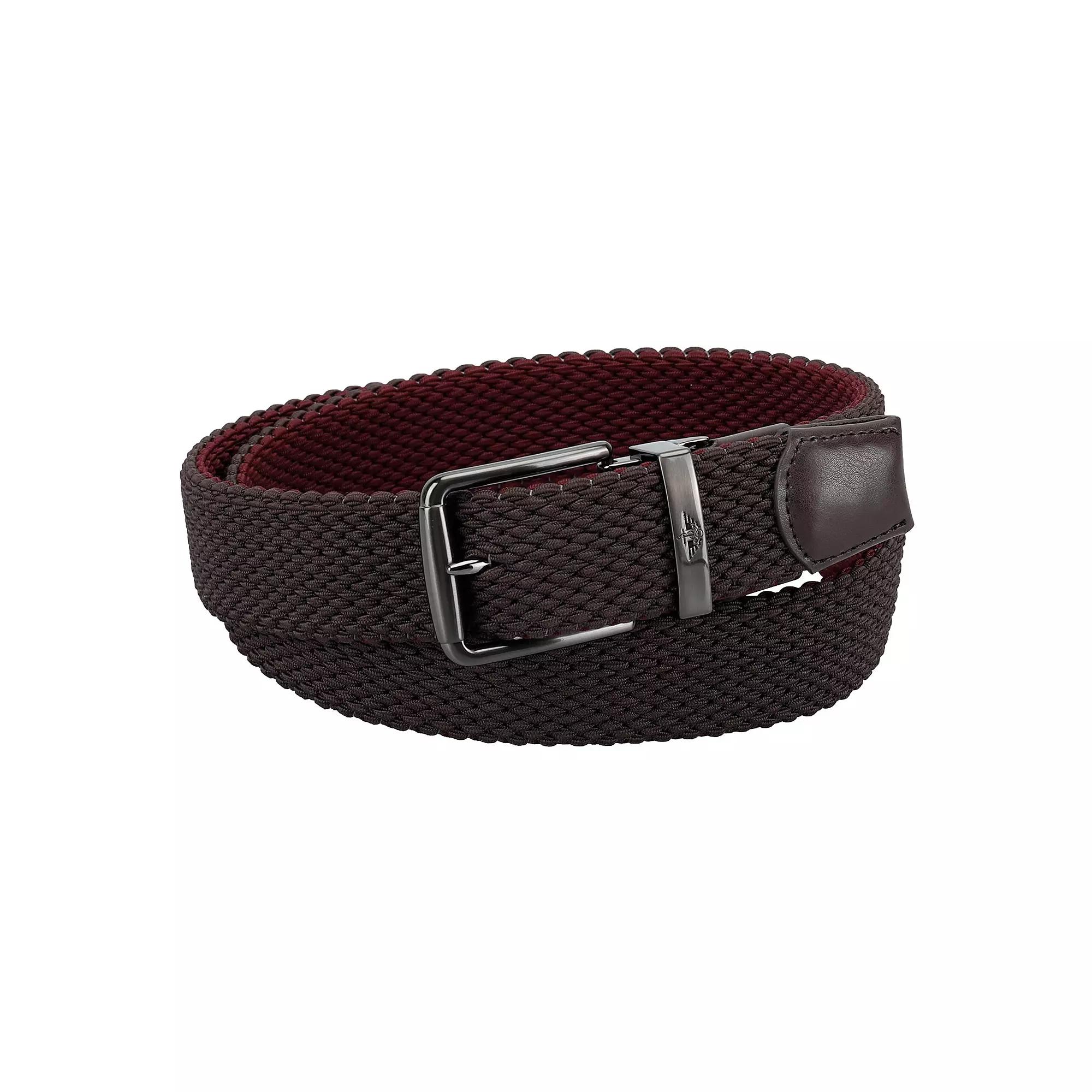 Men's Dockers® 2-in-1 Reversible Stretch Braided Web Belt,  Product Image