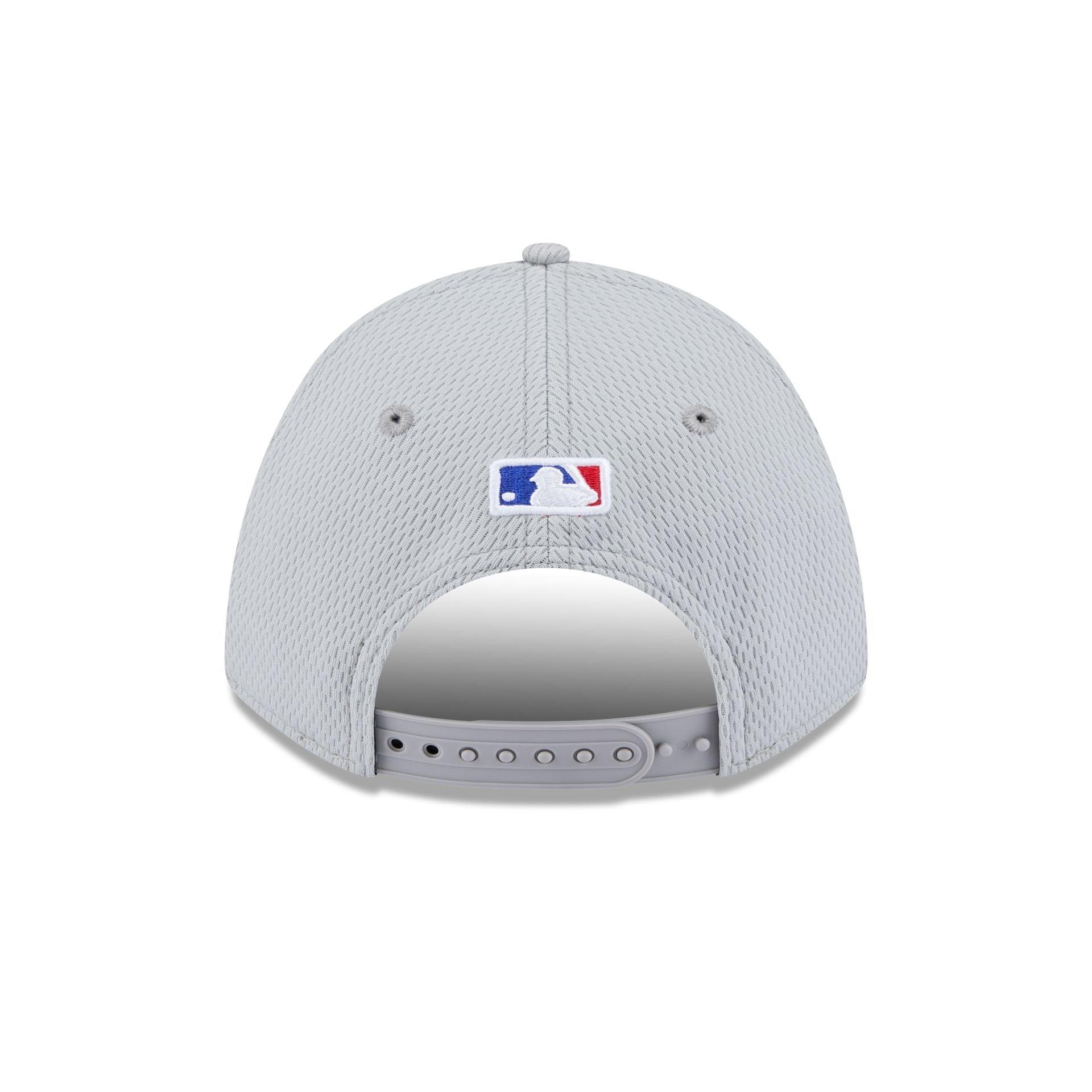 Chicago Cubs 2025 Clubhouse Gray 9FORTY M-Crown Snapback Hat Male Product Image