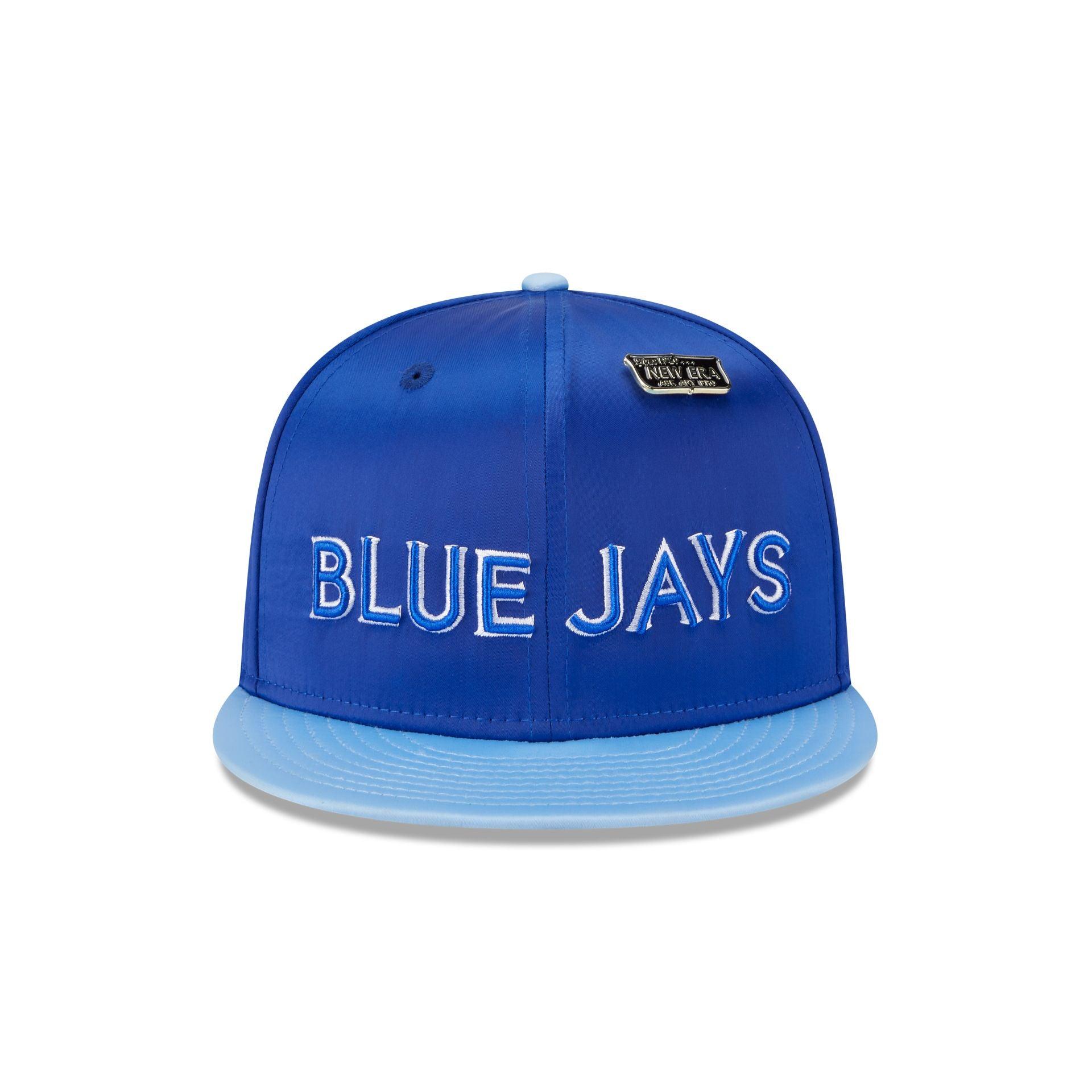 Toronto Blue Jays Satin Pin 9FIFTY Snapback Hat Male Product Image