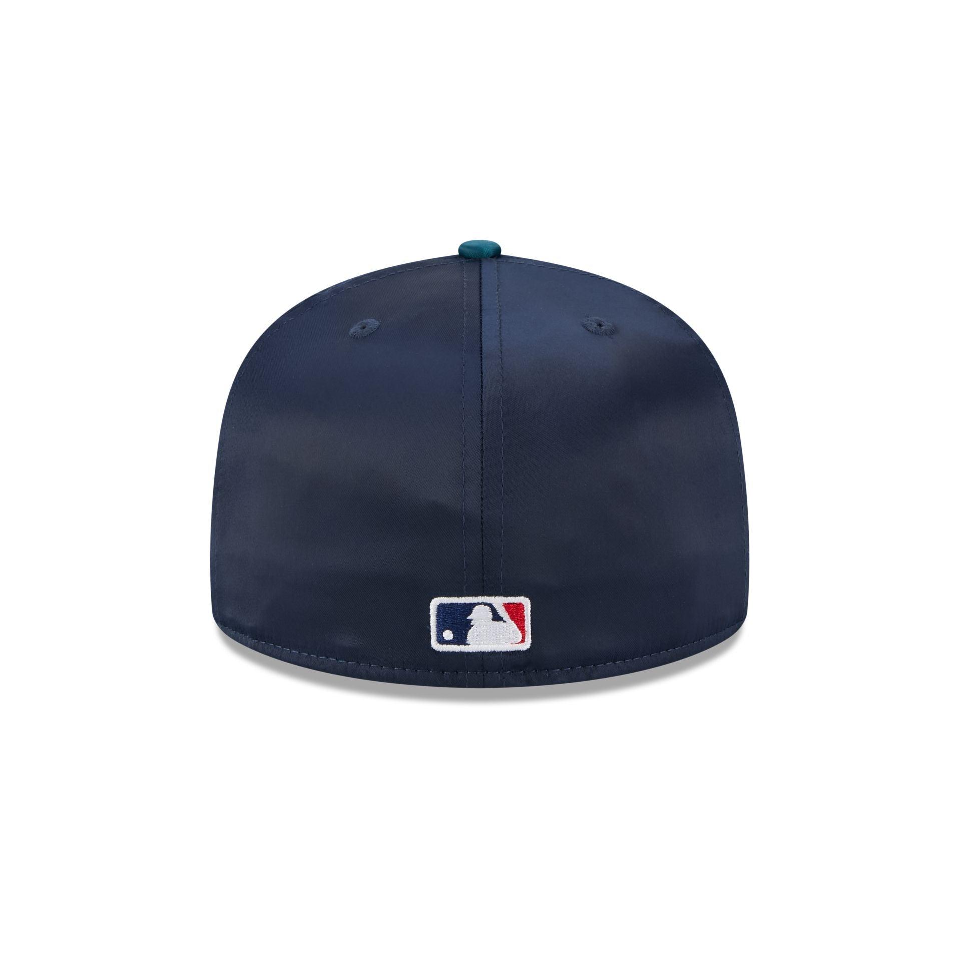 Seattle Mariners Spring Satin 59FIFTY Fitted Hat Male Product Image