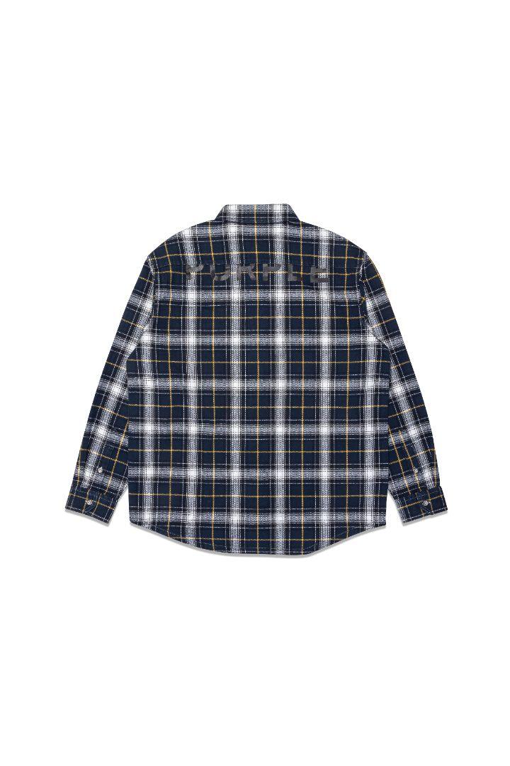 PLAID SHIRT - Blue Male Product Image