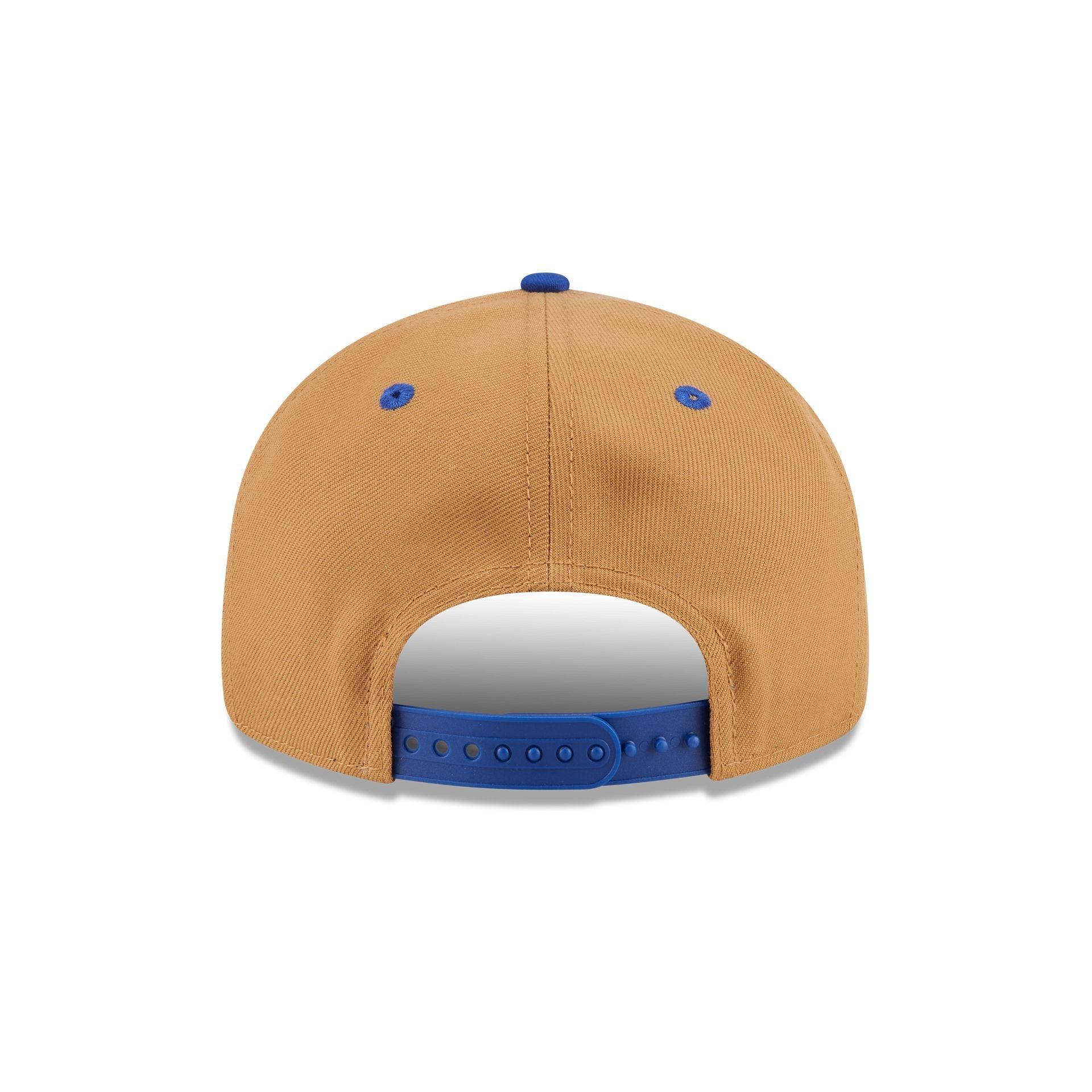 Brooklyn Dodgers Wheat Retro Crown 9FIFTY Snapback Hat Male Product Image