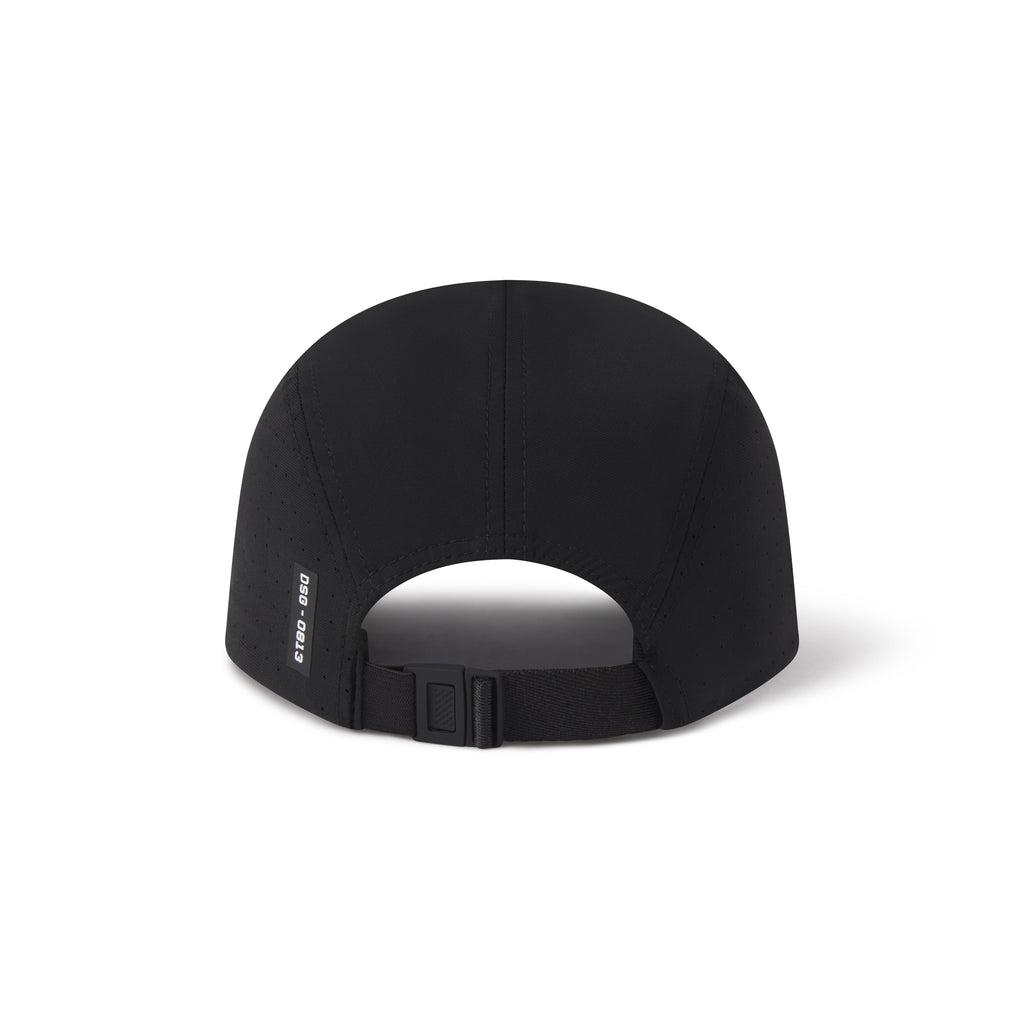 0813. Tetra-Lite® Vented Hat - Black/Black "Wings" Product Image