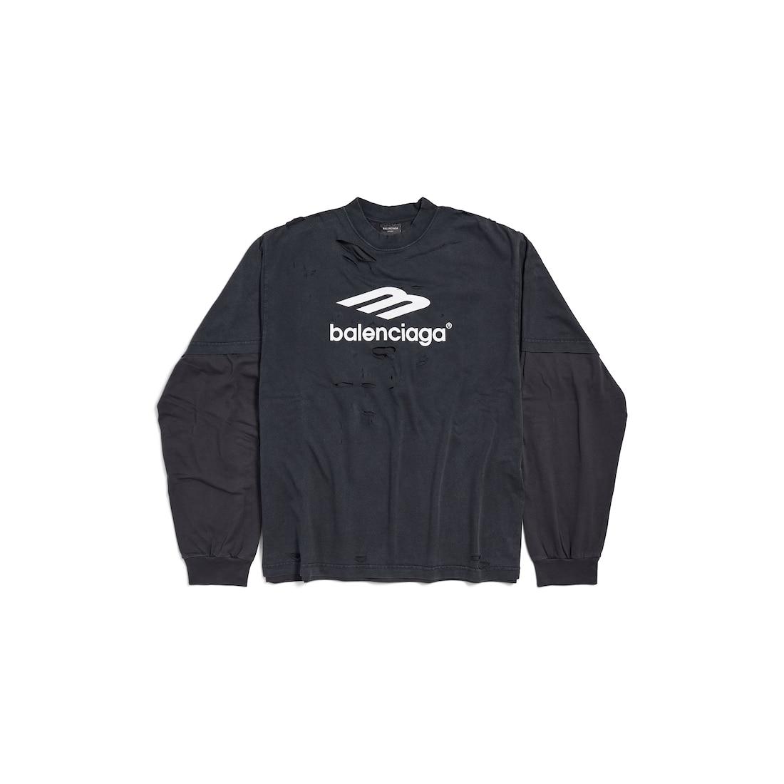 Men's 3b Sport Icon Layered T-shirt  Medium Fit in Black Product Image