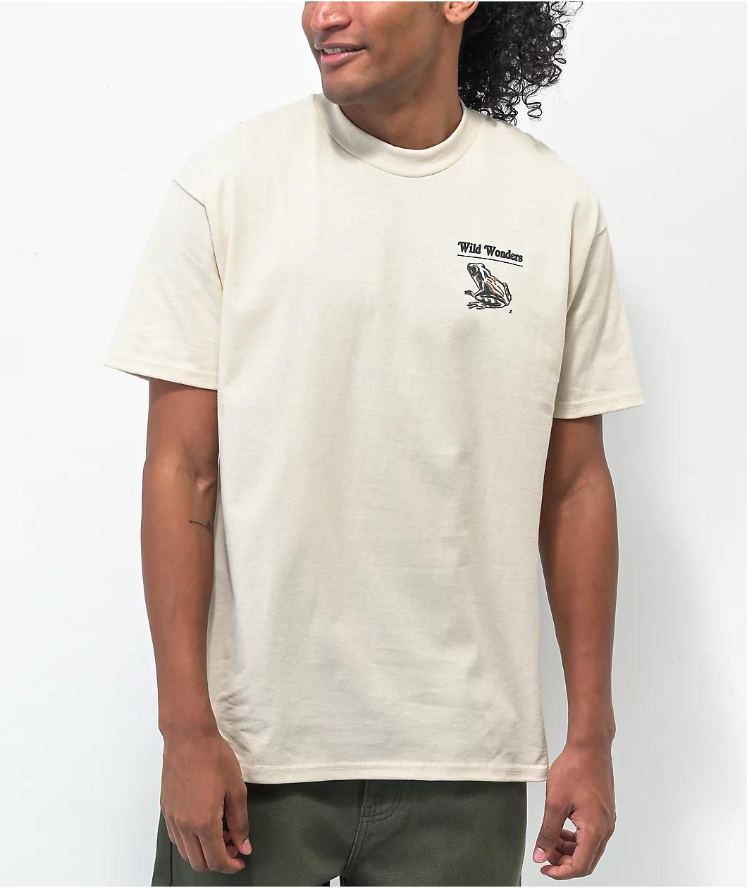 Dravus Life Goes On Cream T-Shirt Product Image