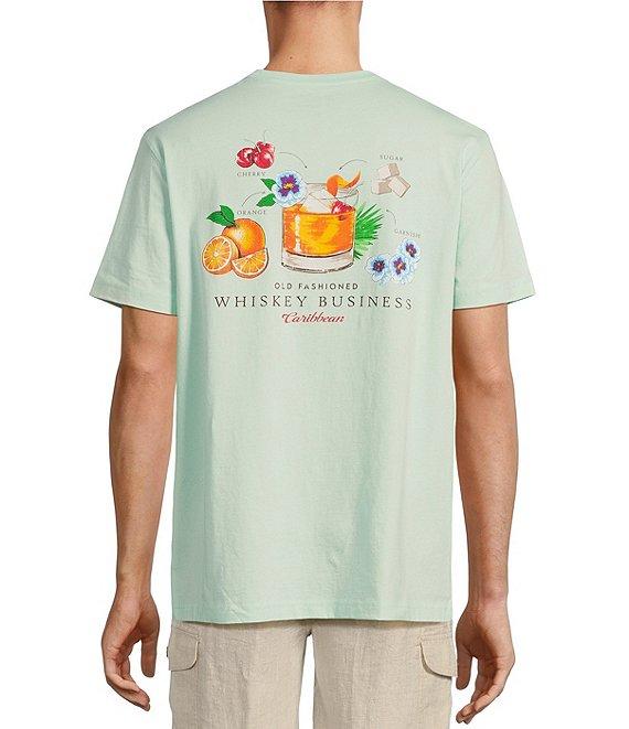 Caribbean Old Fashion Whiskey Short Sleeve Graphic T-Shirt Product Image