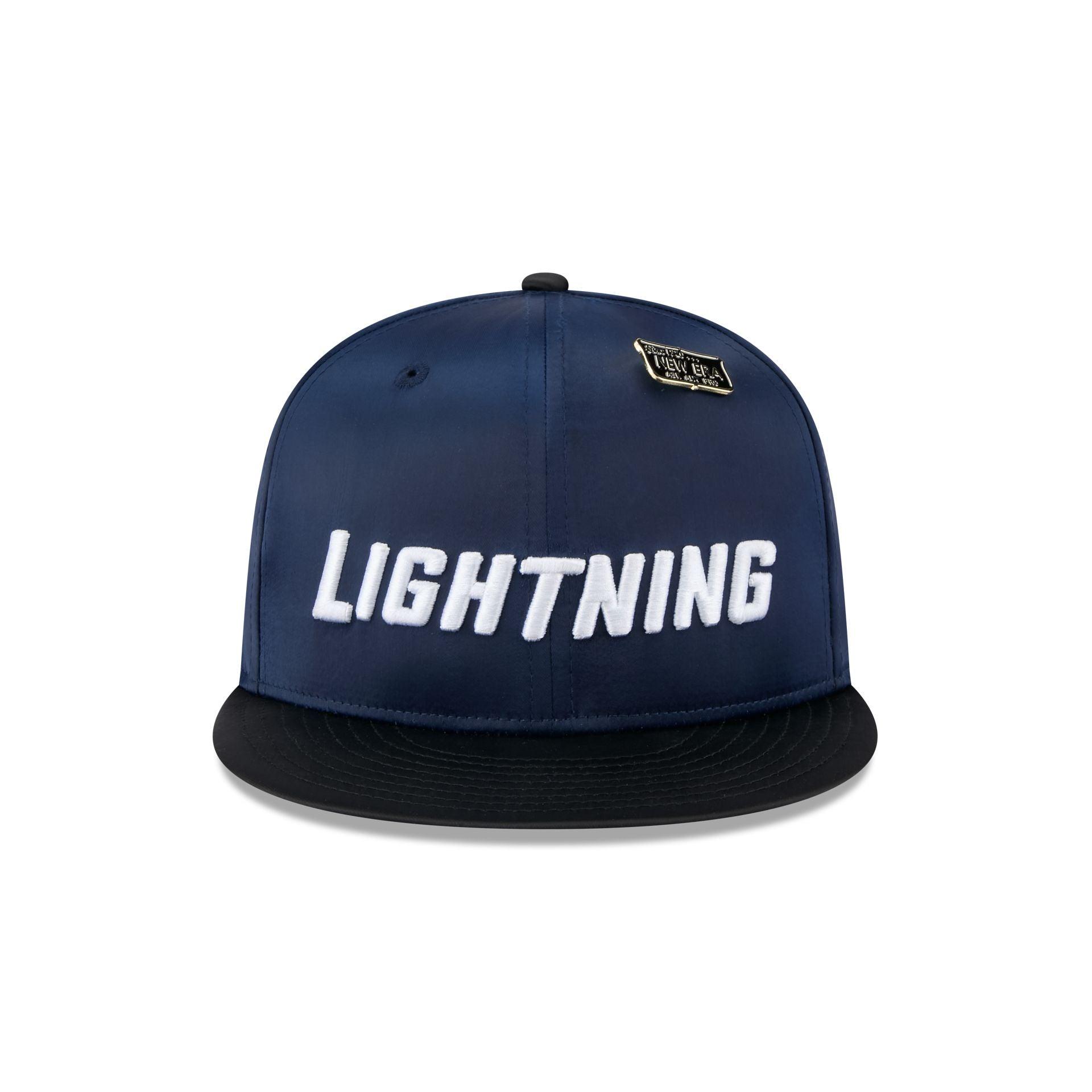 Tampa Bay Lightning Spring Satin 59FIFTY Fitted Hat Male Product Image