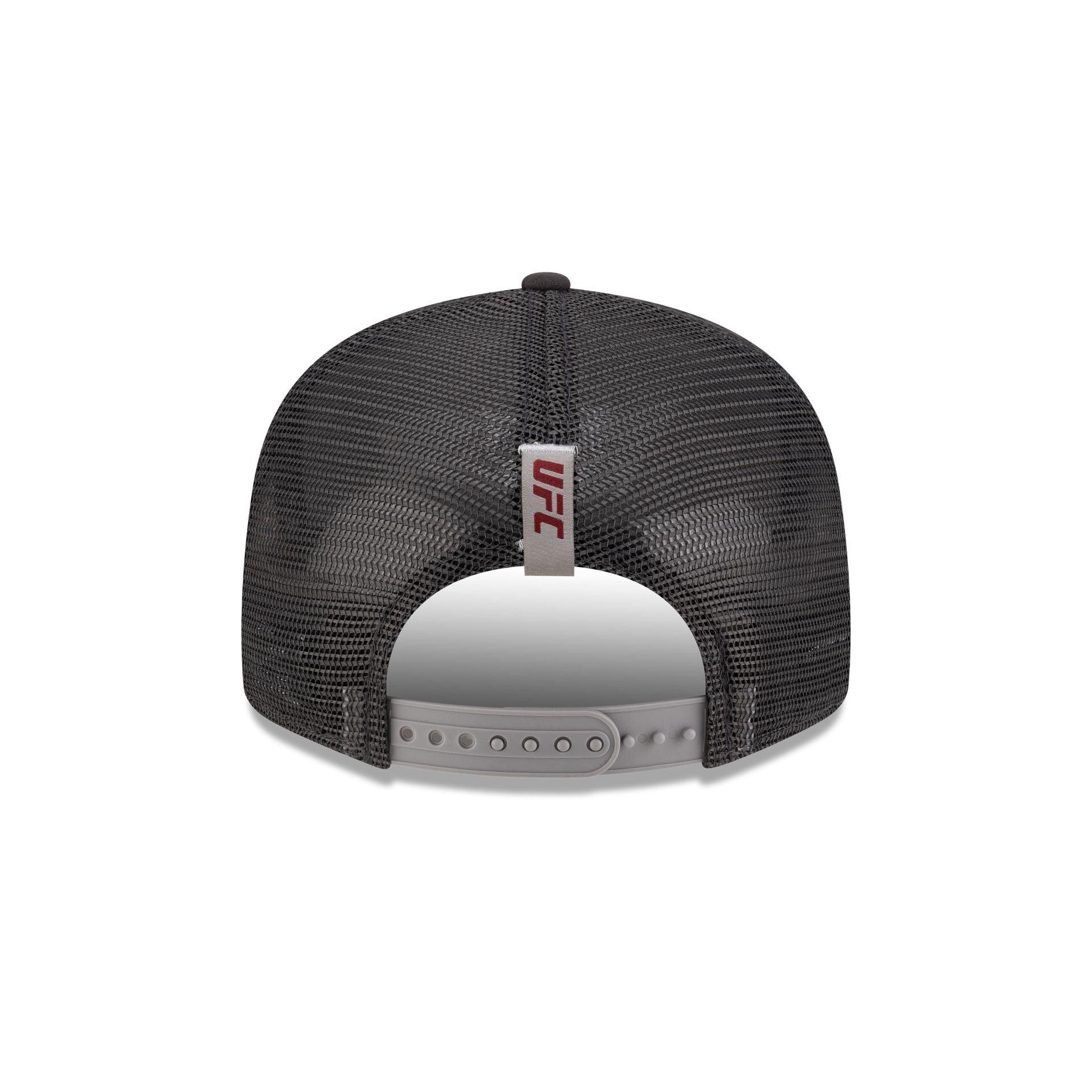 UFC Suede Gray 9FIFTY Trucker Hat Male Product Image