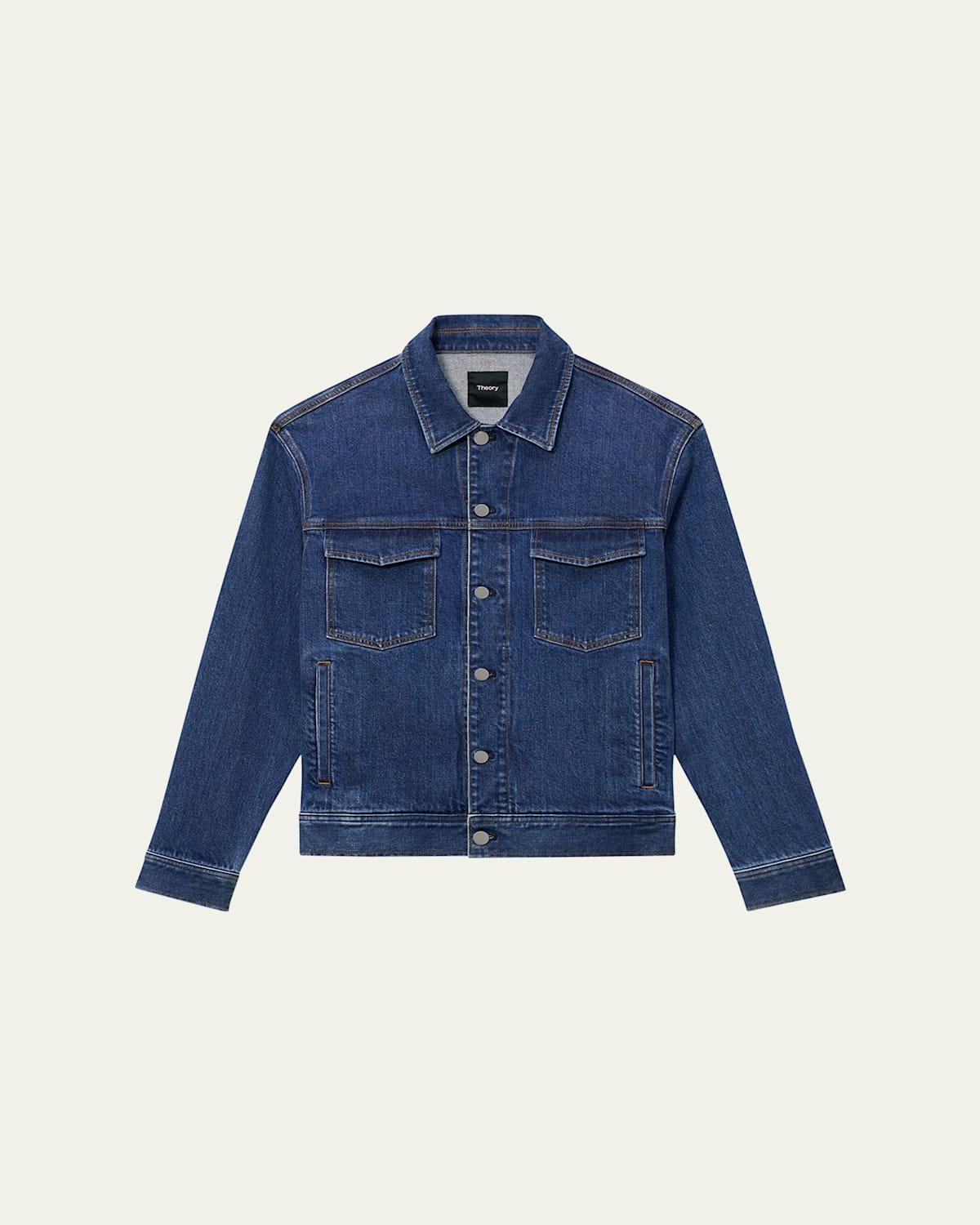 Mens City Denim Trucker Jacket Product Image