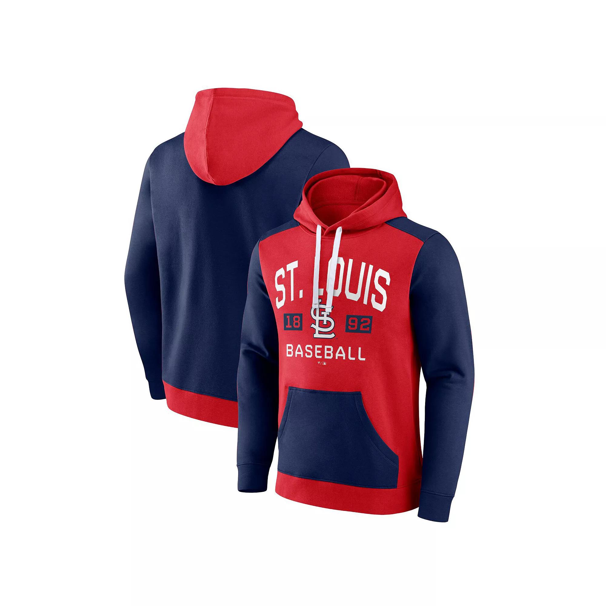 Men's Fanatics Branded Red/Navy St. Louis Cardinals Chip Product Image