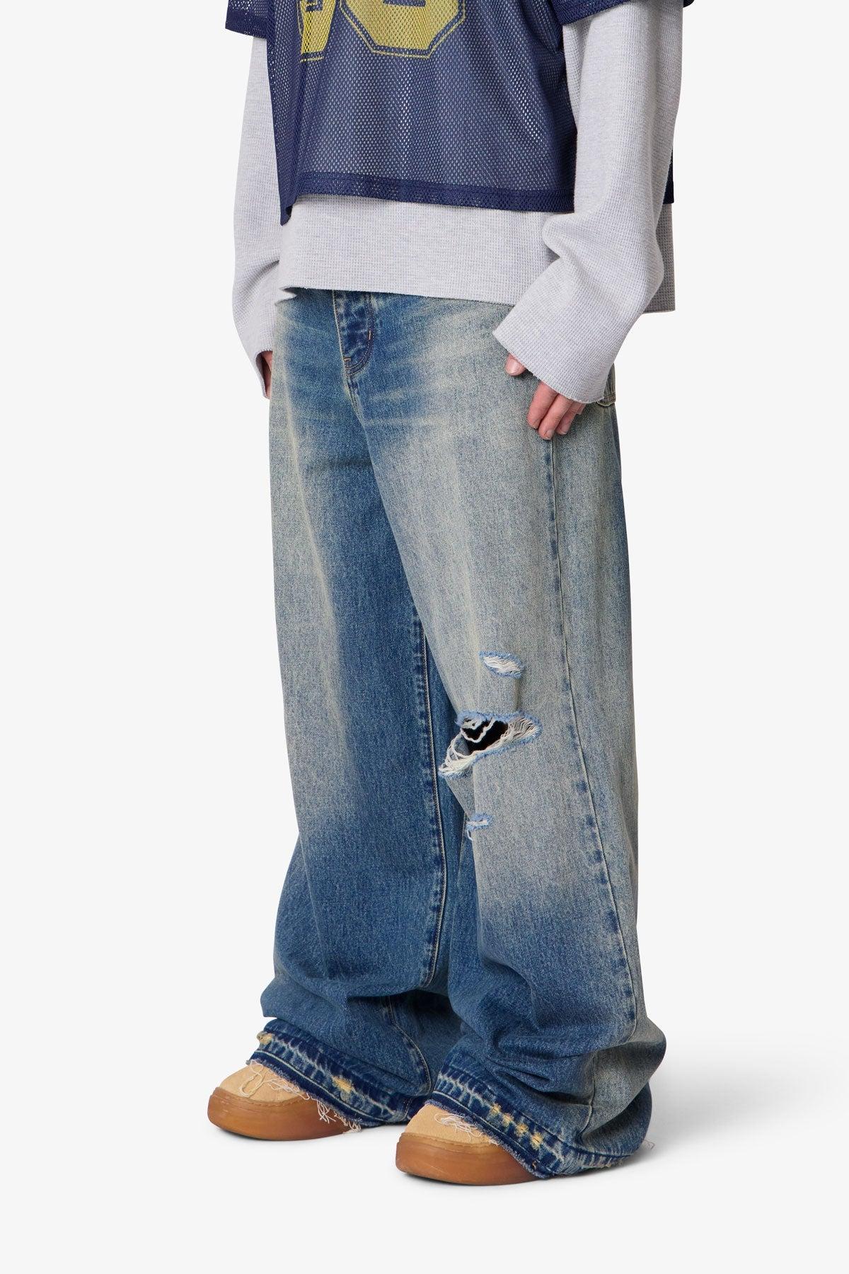 Baggy Rave Denim - Blue Product Image