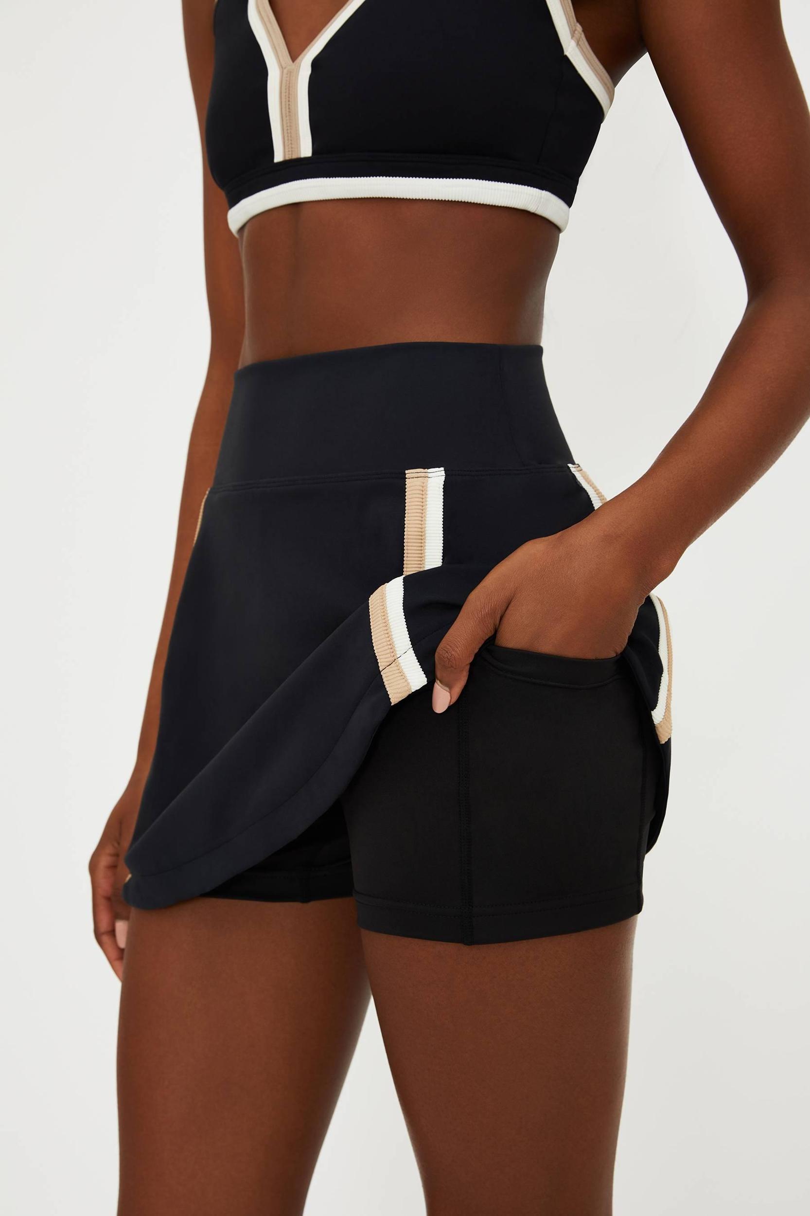 Thora Skirt Sandshell Colorblock Product Image