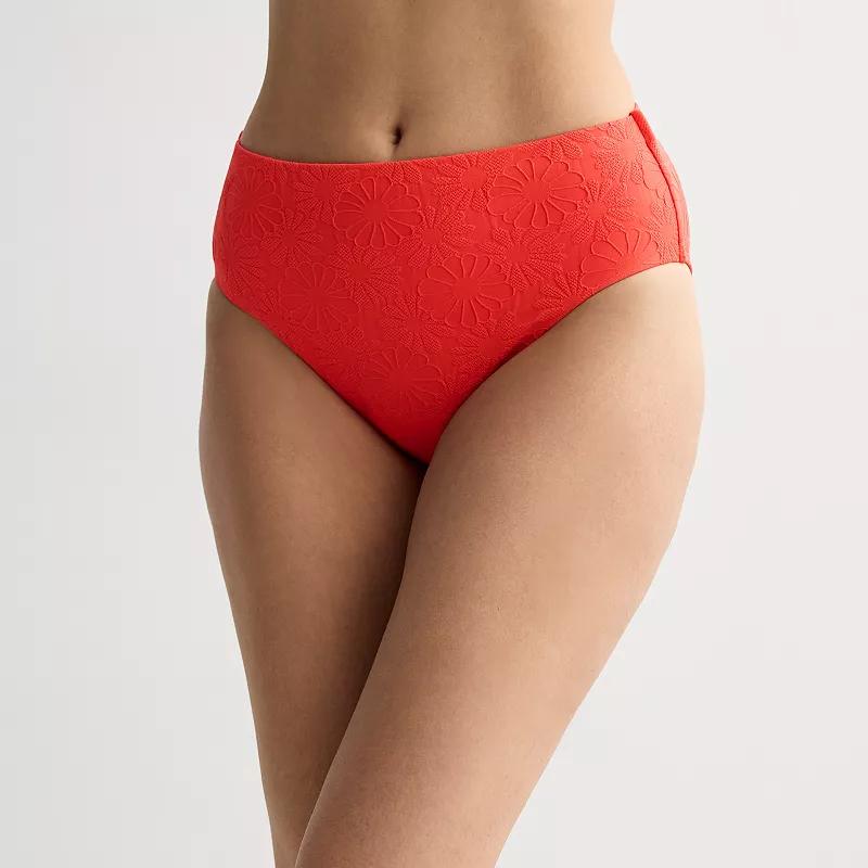 Women's Freshwater Compression Swim Bottoms, Size: Large, Santorini Red Product Image