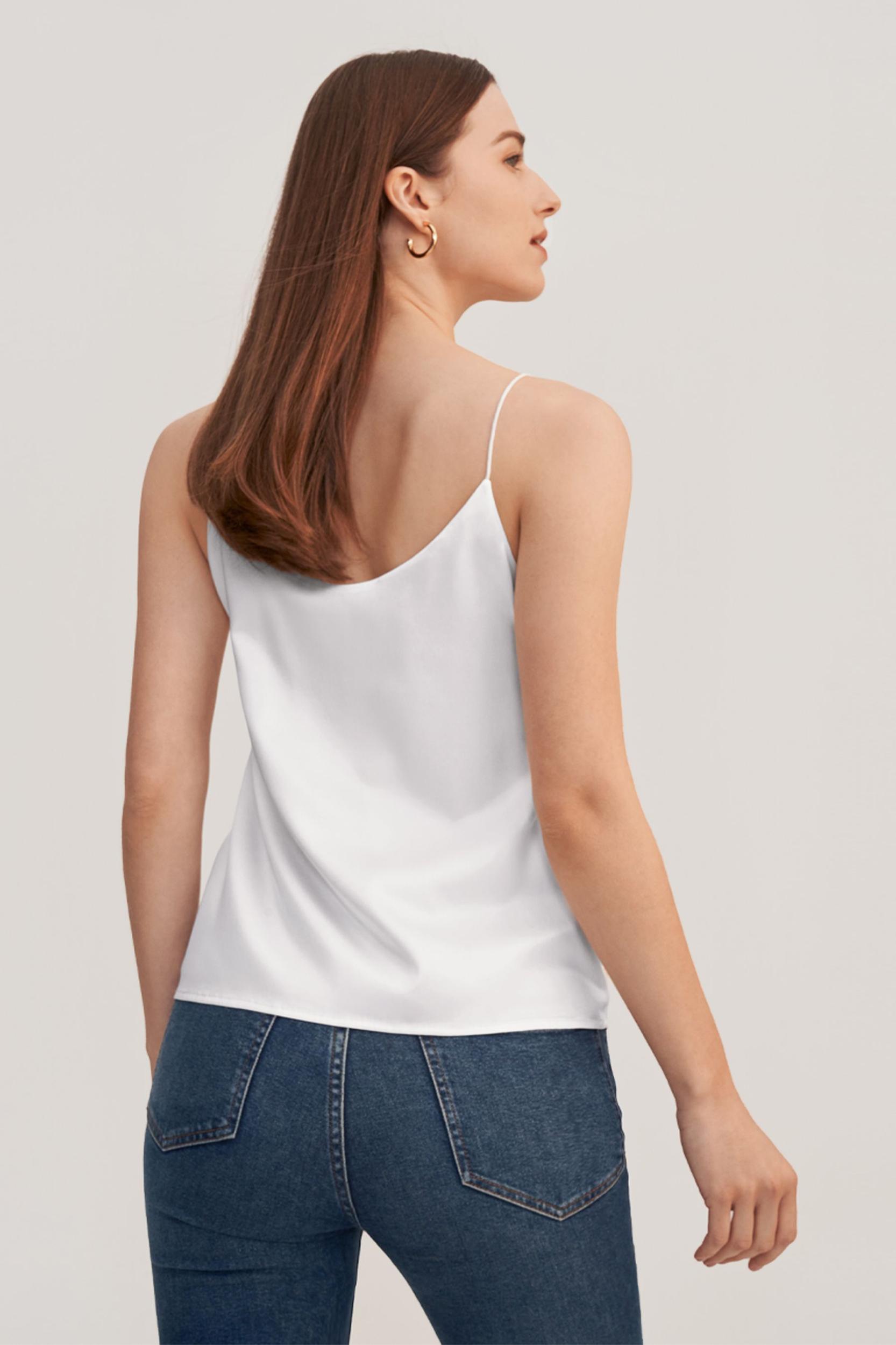 Built-in Bra Comfy Silk Camisole Product Image