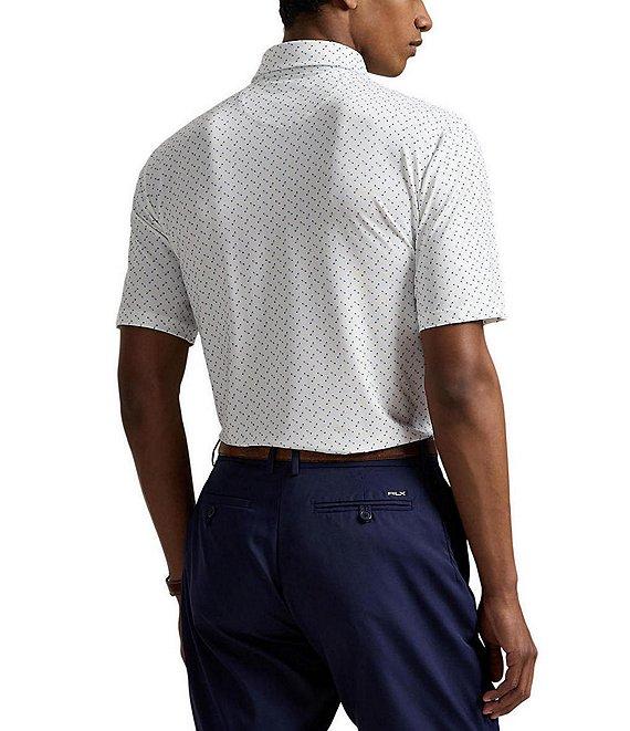 Polo Ralph Lauren RLX Classic Fit Deco Print Performance Stretch Short Sleeve Polo Shirt Product Image