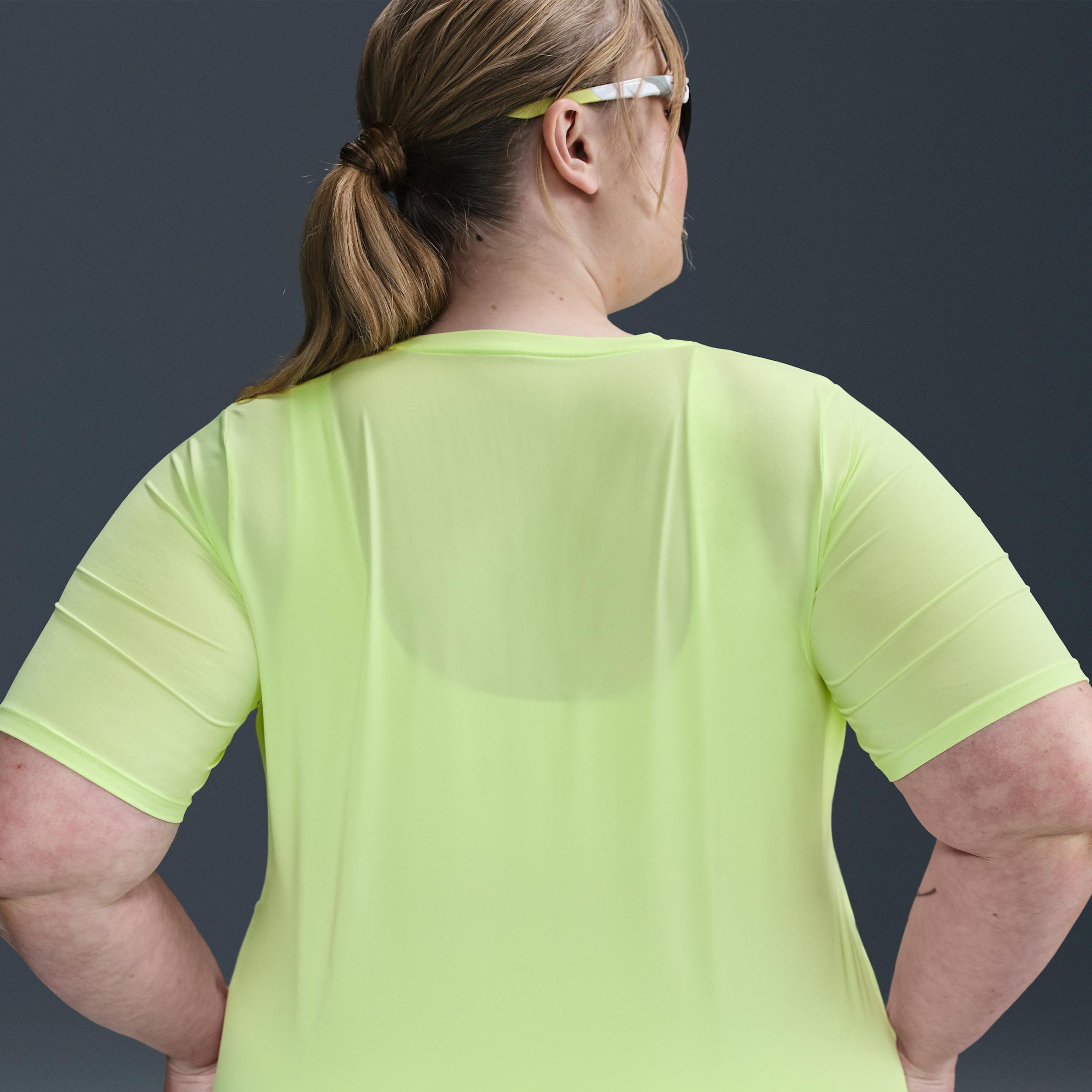 Nike One Classic Women's Dri-FIT Short-Sleeve Top (Plus Size) Product Image