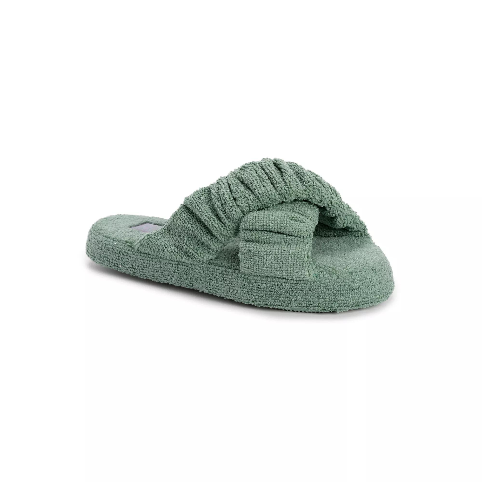 MUK LUKS Maelle Women's Criss-Cross Slippers,  Product Image