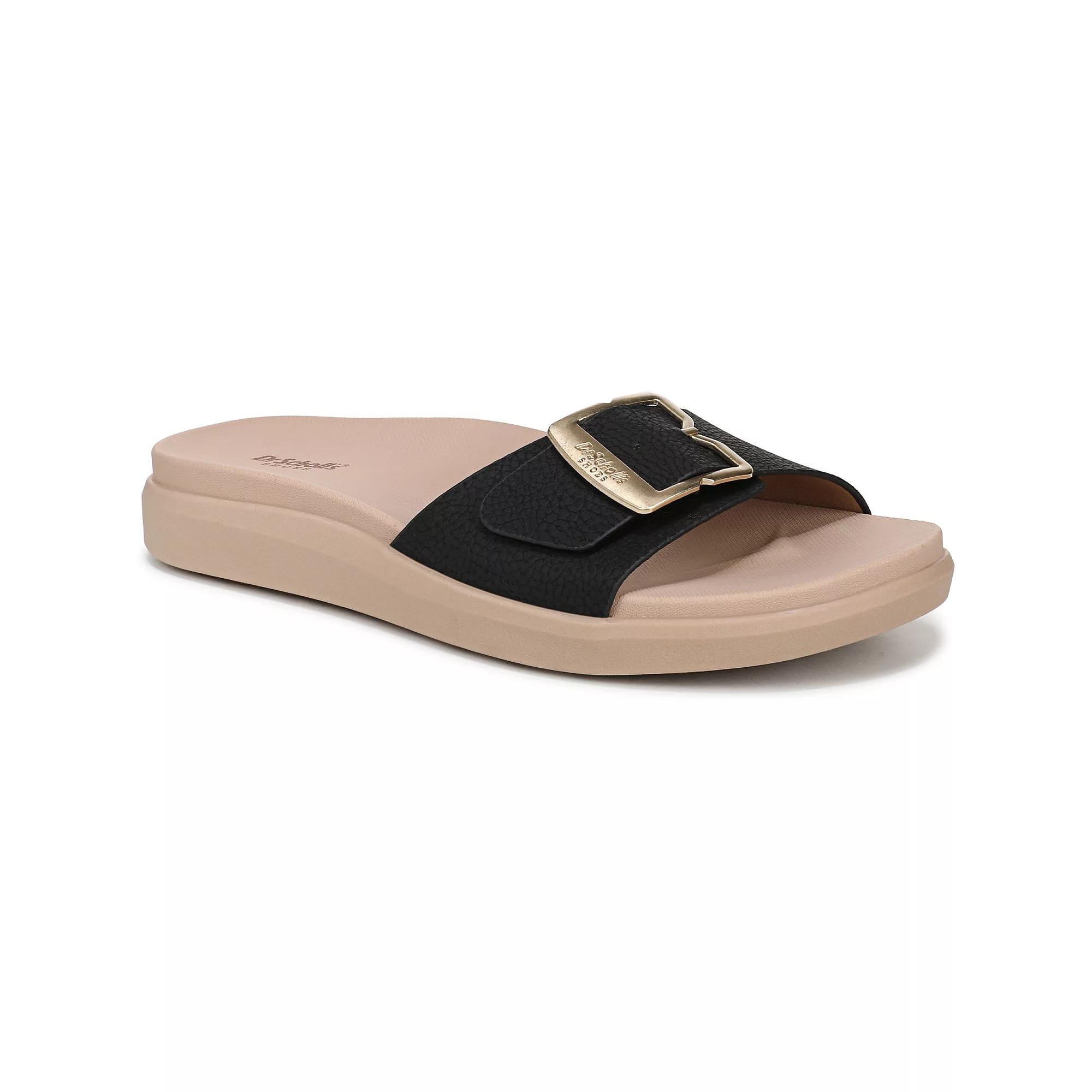 Dr. Scholl's All Right Women's Slides, Size: 11, Black Product Image