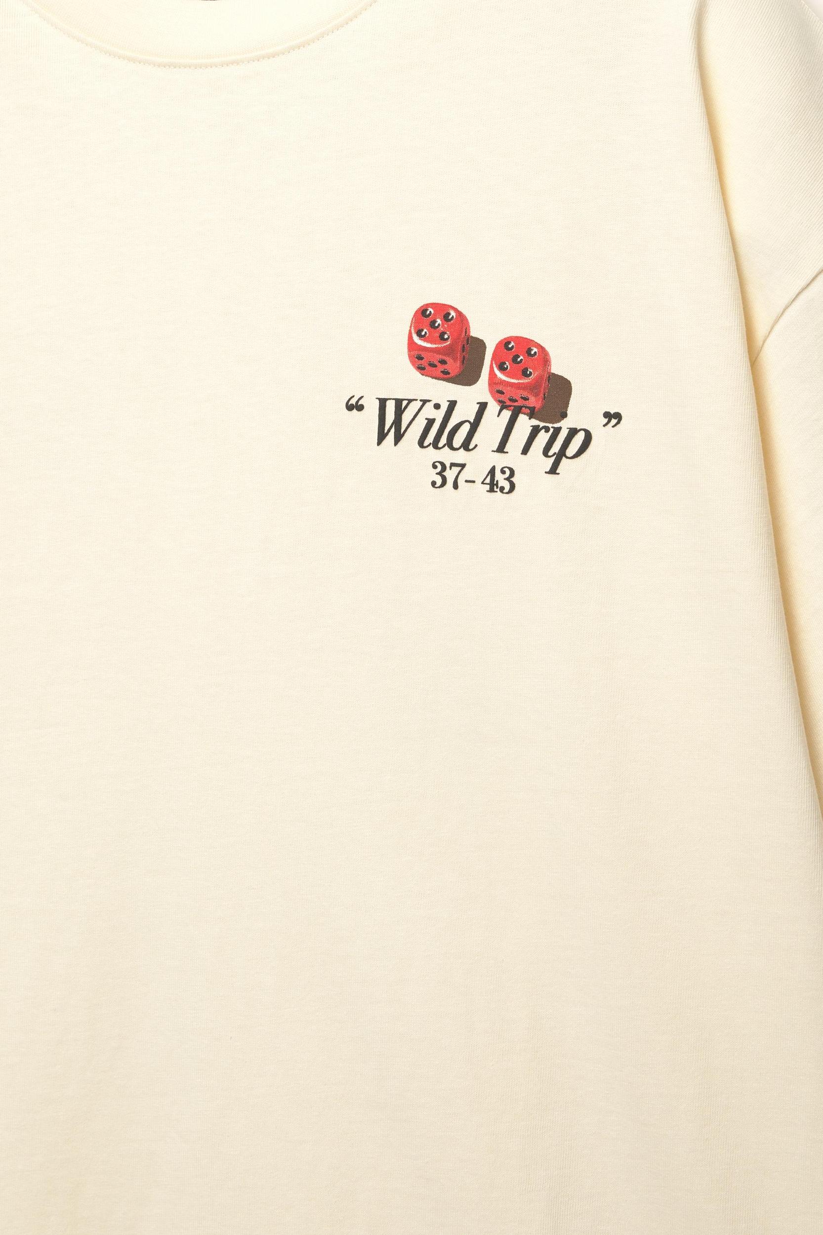 Dice graphic T-shirt Product Image