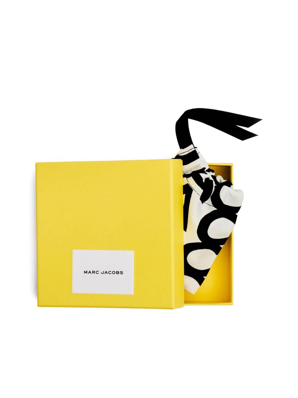 The Button Enamel Logo Hoop earrings Product Image