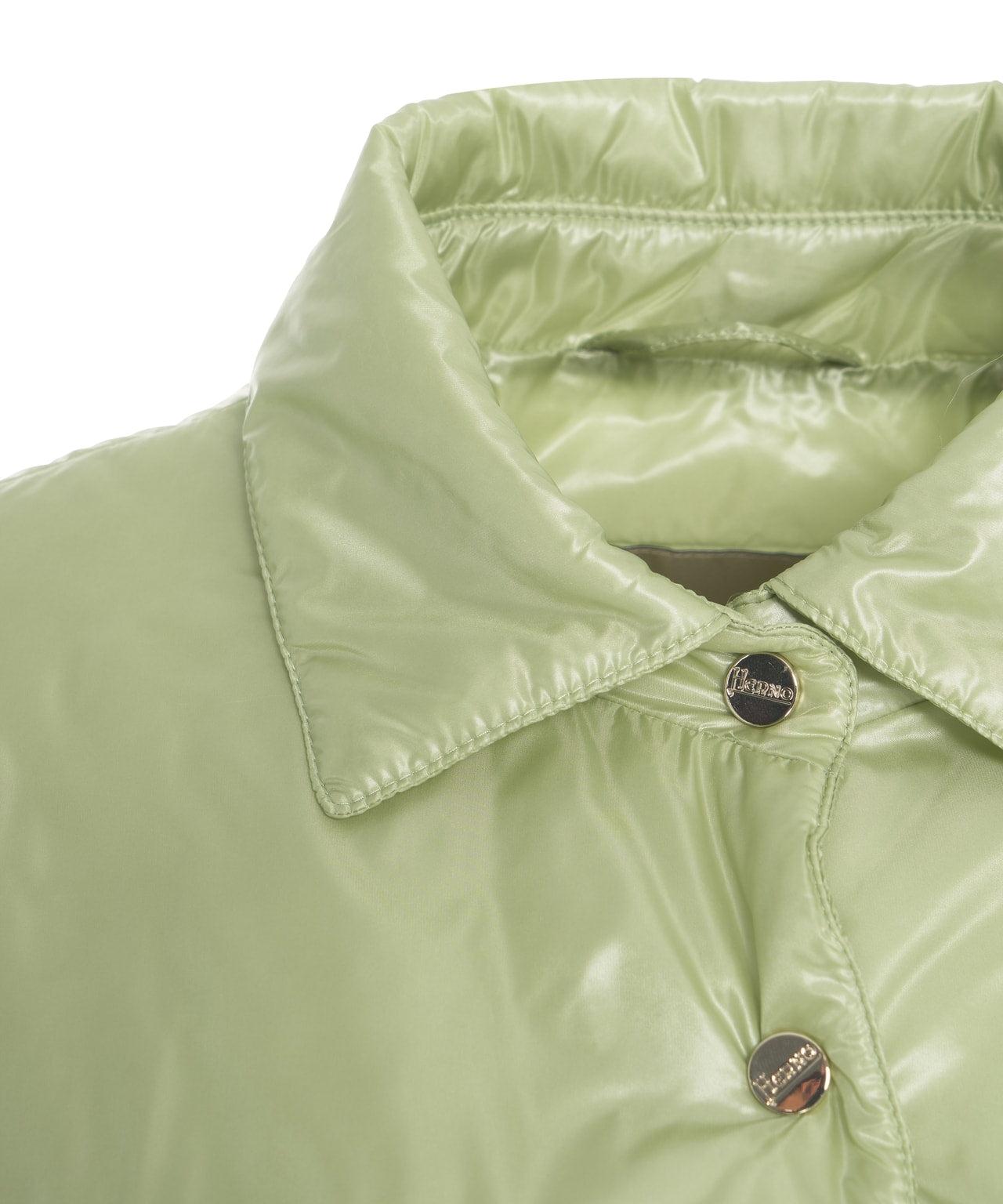 Lightweight down overshirt Product Image