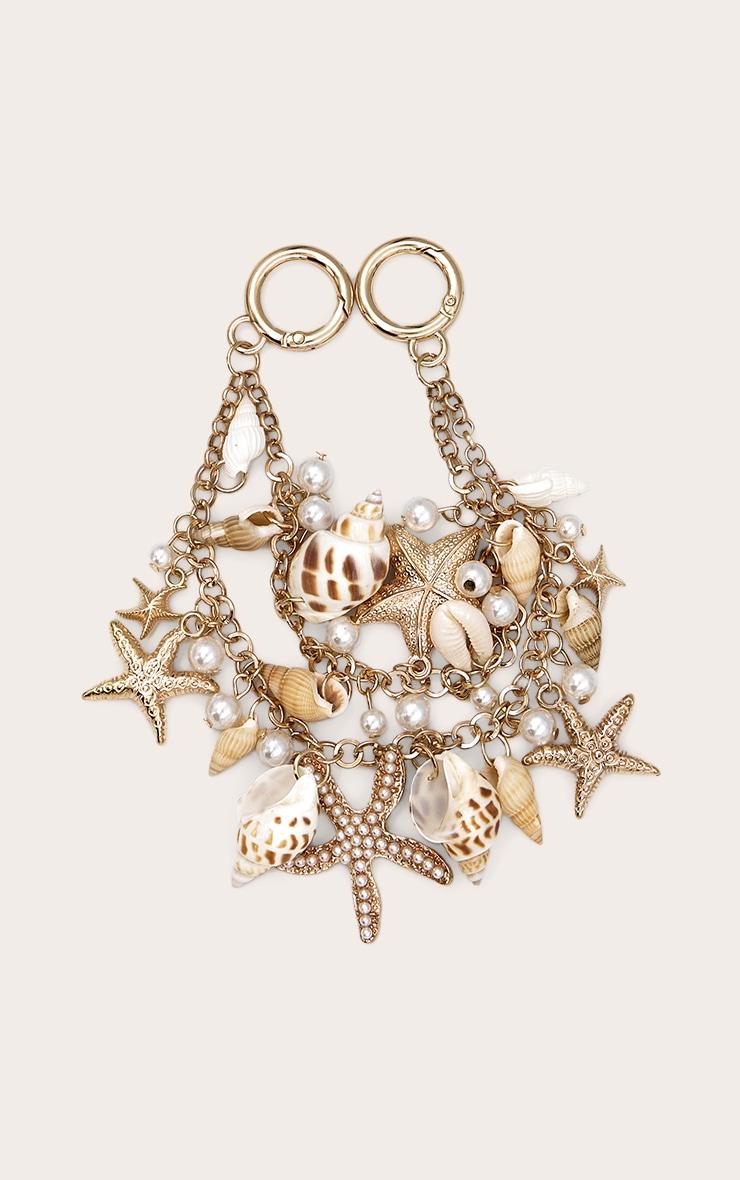 Gold Assorted Shell Bag Chain Product Image