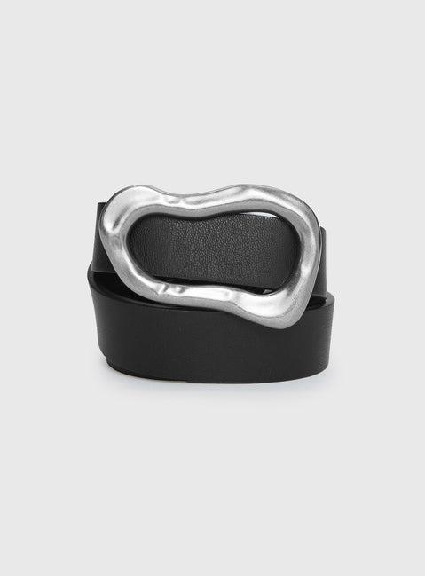 Leto Belt Black / Silver Product Image