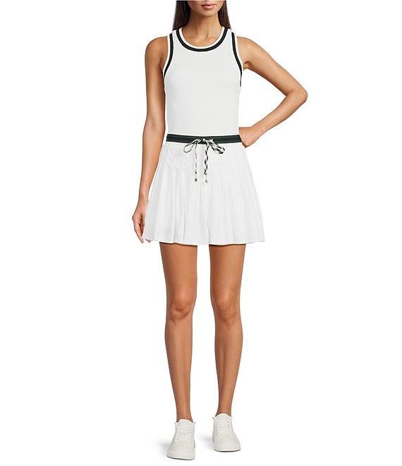 The Upside Laver Cadiz Pleated Mini Skirt Product Image