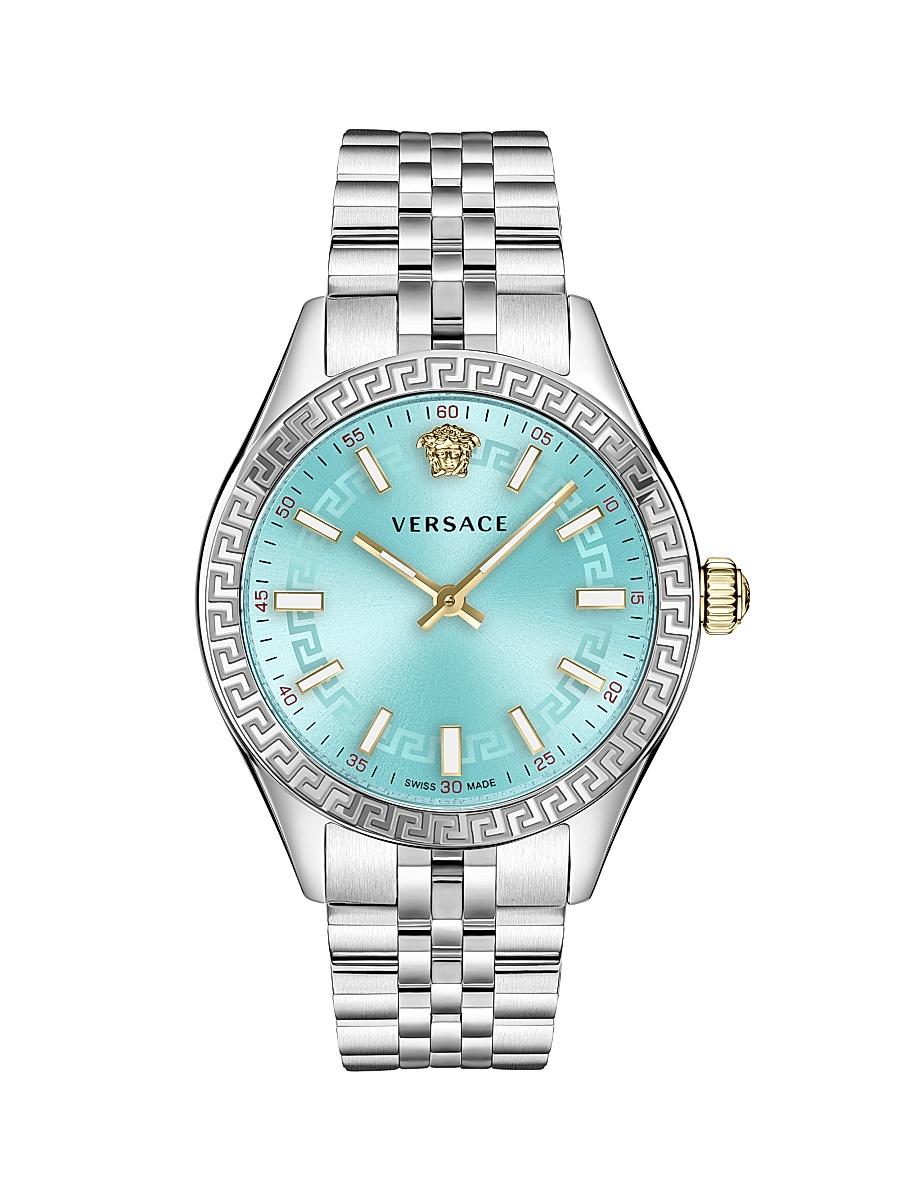 Mens Hellenyium Two-Tone Stainless Steel Bracelet Watch/36MM Product Image