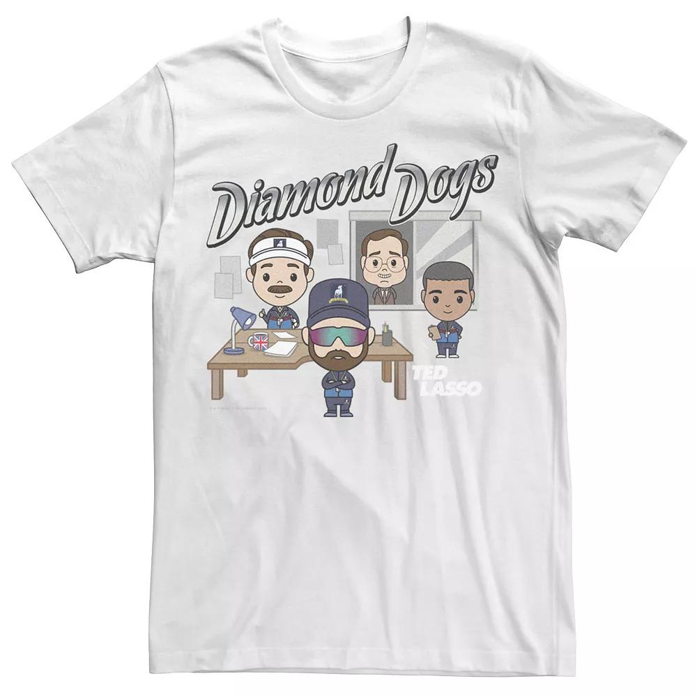 Men's Ted Lasso Diamond Dogs Office Graphic Tee,  Product Image