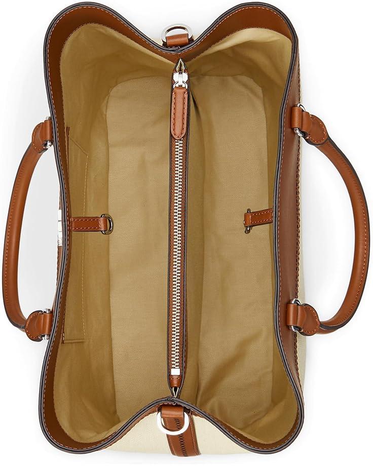 Leather Small Farrah Satchel Product Image