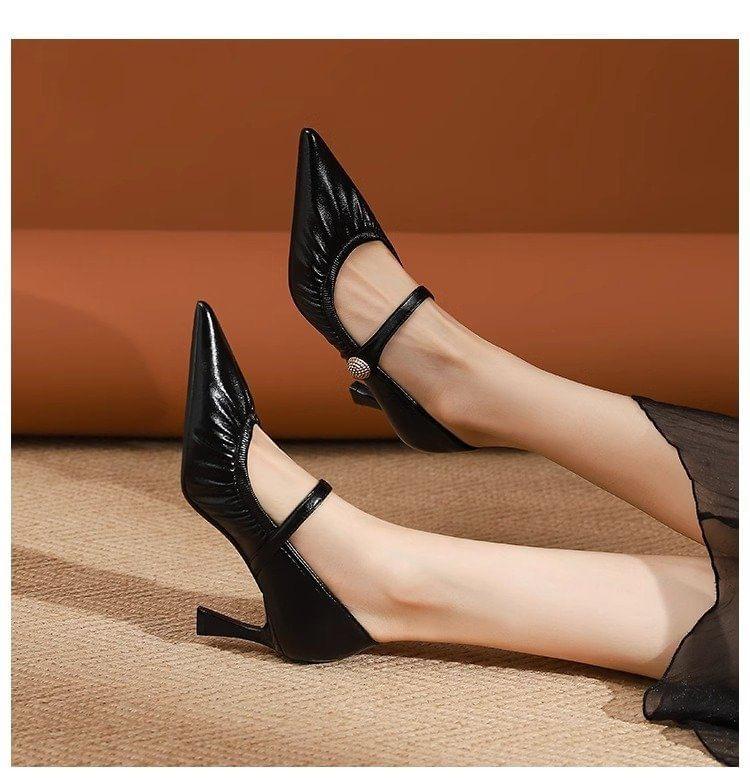 High Heel Pointy Toe Pumps Product Image
