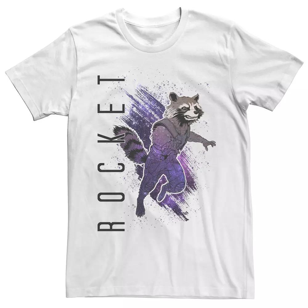 Men's Avengers Rocket Painted Tee,  Product Image